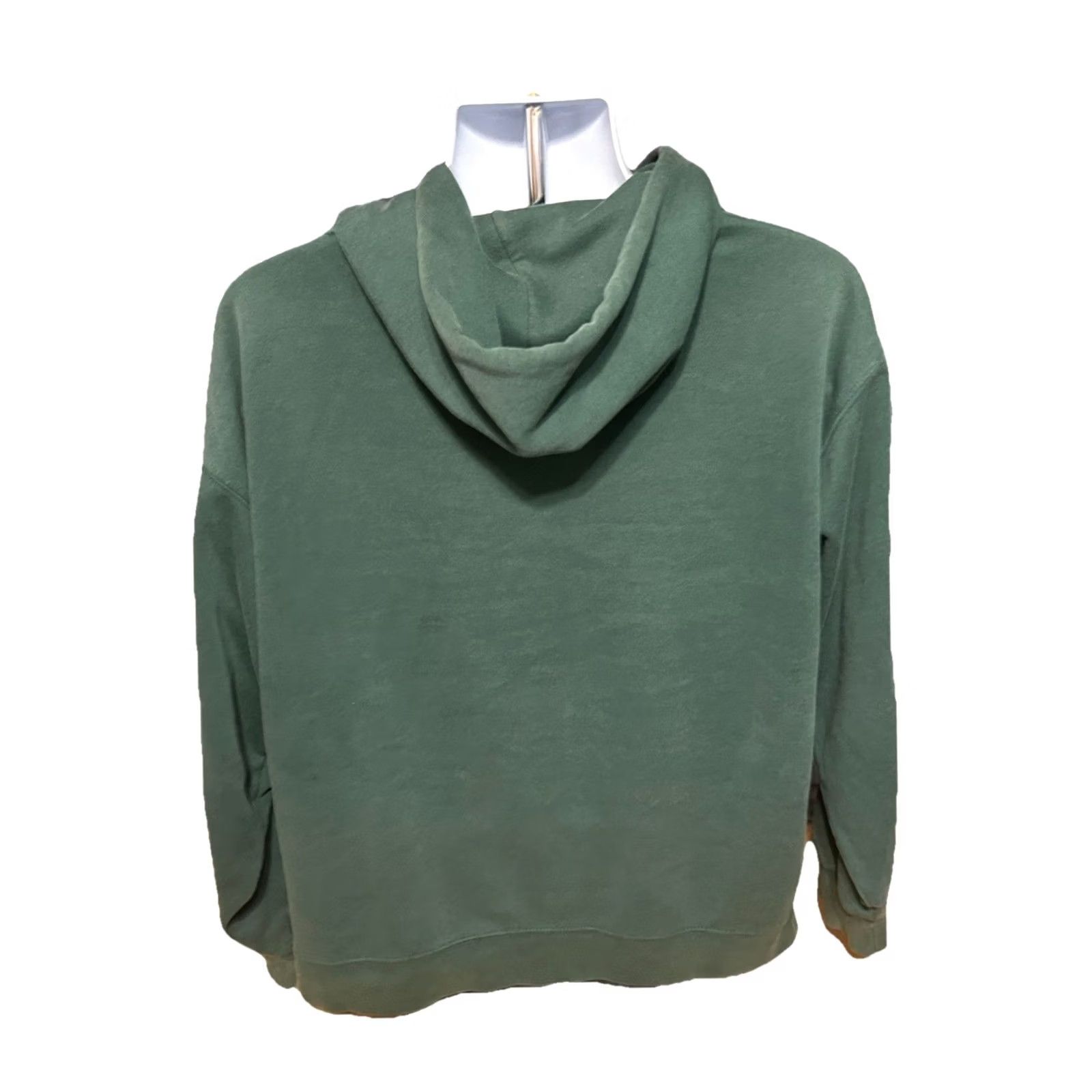 Jansport Vintage Mercyhurst Hoodie Adult Large Green Drawstring Jansport Stitched Pullover Size US L / EU 52-54 / 3 - 2 Thumbnail