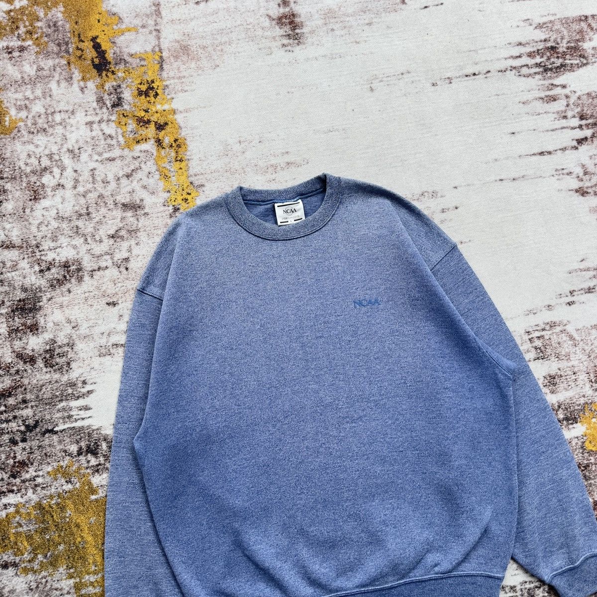 Descente VINTAGE DESCENTE NCAA CREW NECK SWEATSHIRT BLUE Size US L / EU 52-54 / 3 - 3 Thumbnail