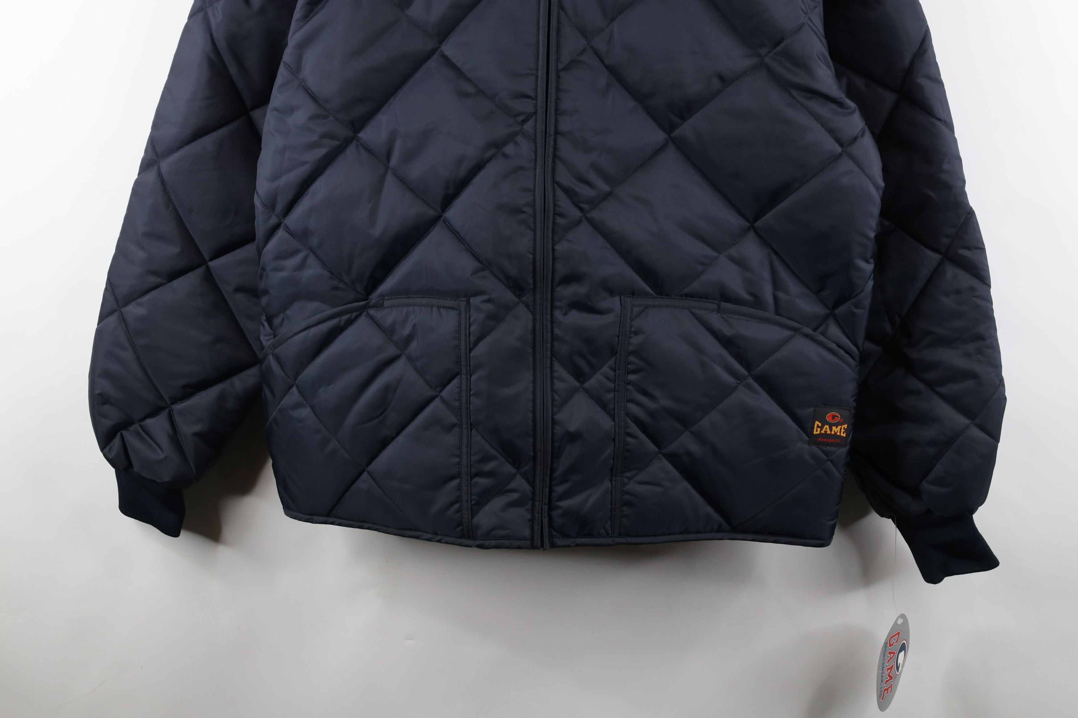 Vintage Deadstock Vintage 90s Streetwear Full Zip Puffer Jacket Size US L / EU 52-54 / 3 - 3 Thumbnail