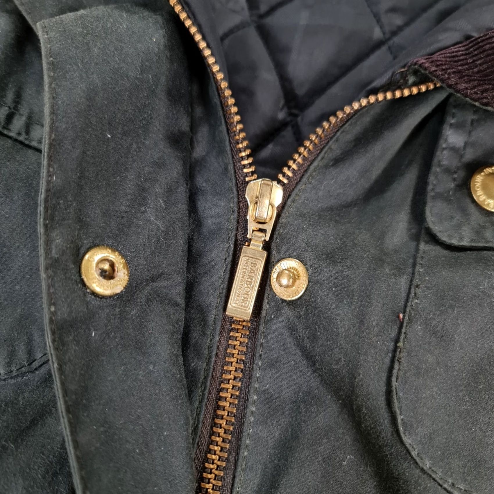 Barbour Barbour Womens Jacket Green 8 UK Mallory Waterproof Country Faux Fur Hood Casual Classic Outdoor Waxed Size M / US 6-8 / IT 42-44 - 4 Thumbnail