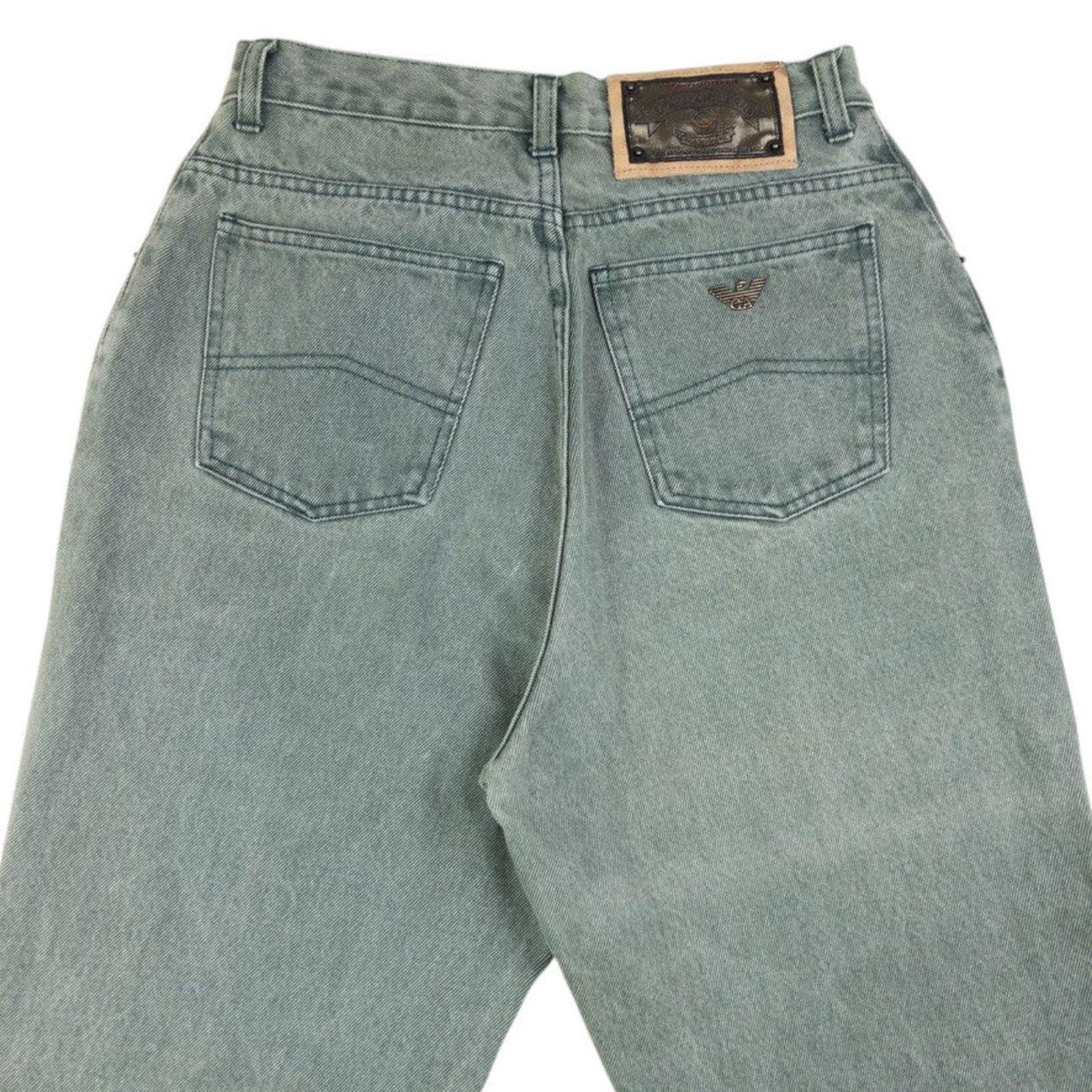Armani Vintage Armani Jeans Tapered Denim Jeans Size W27 Size US 27 - 6 Thumbnail