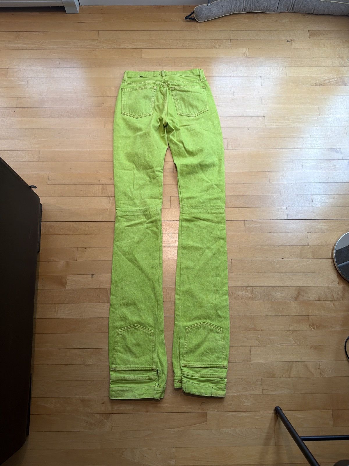 Other Meet The Guys Green Jeans Size US 32 / EU 48 - 2 Thumbnail
