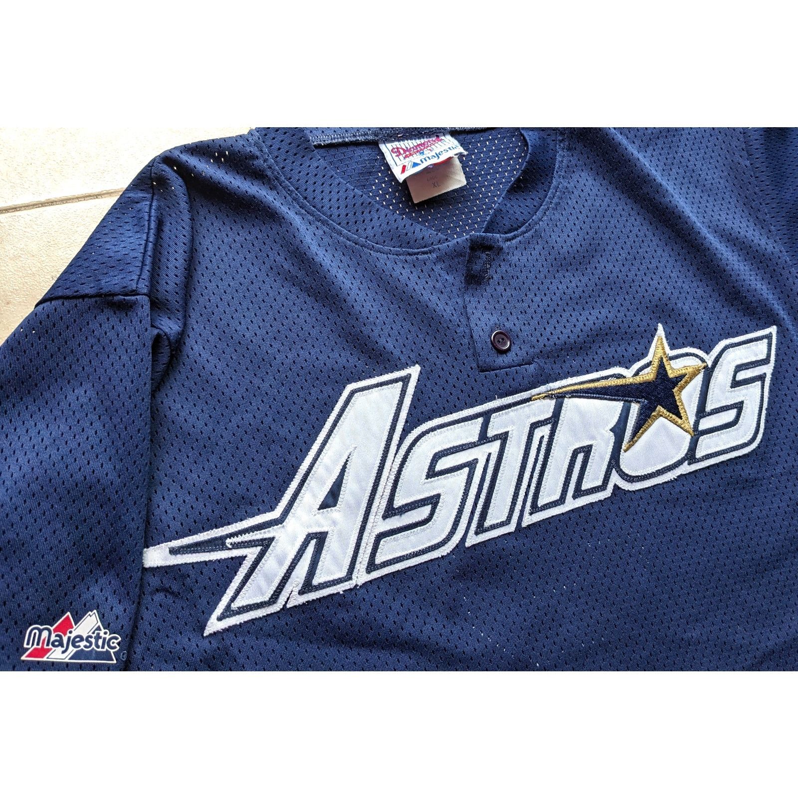 Make me an offer!Authentic Vintage style 1994 Astros shops Pullover Jersey Size Large!