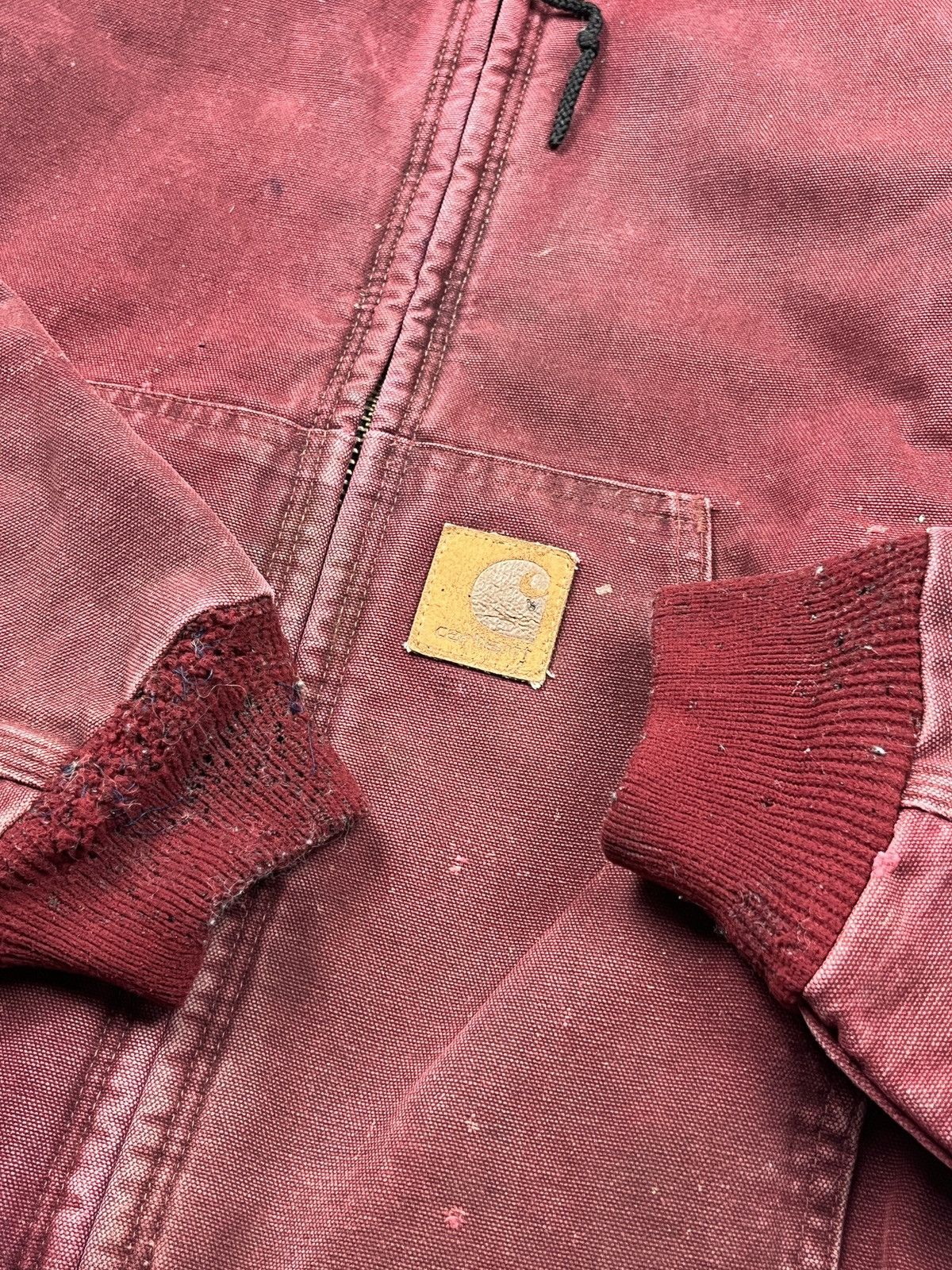 Rare vintage Carhartt active J68 CRI Crimson jacket
