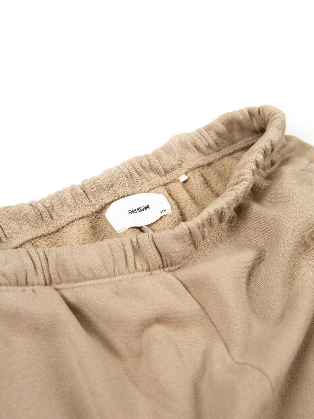 Other Joah Brown Womens LA Sand Sweatpants Small Beige Size 28" / US 6 / IT 42 - 2 Thumbnail