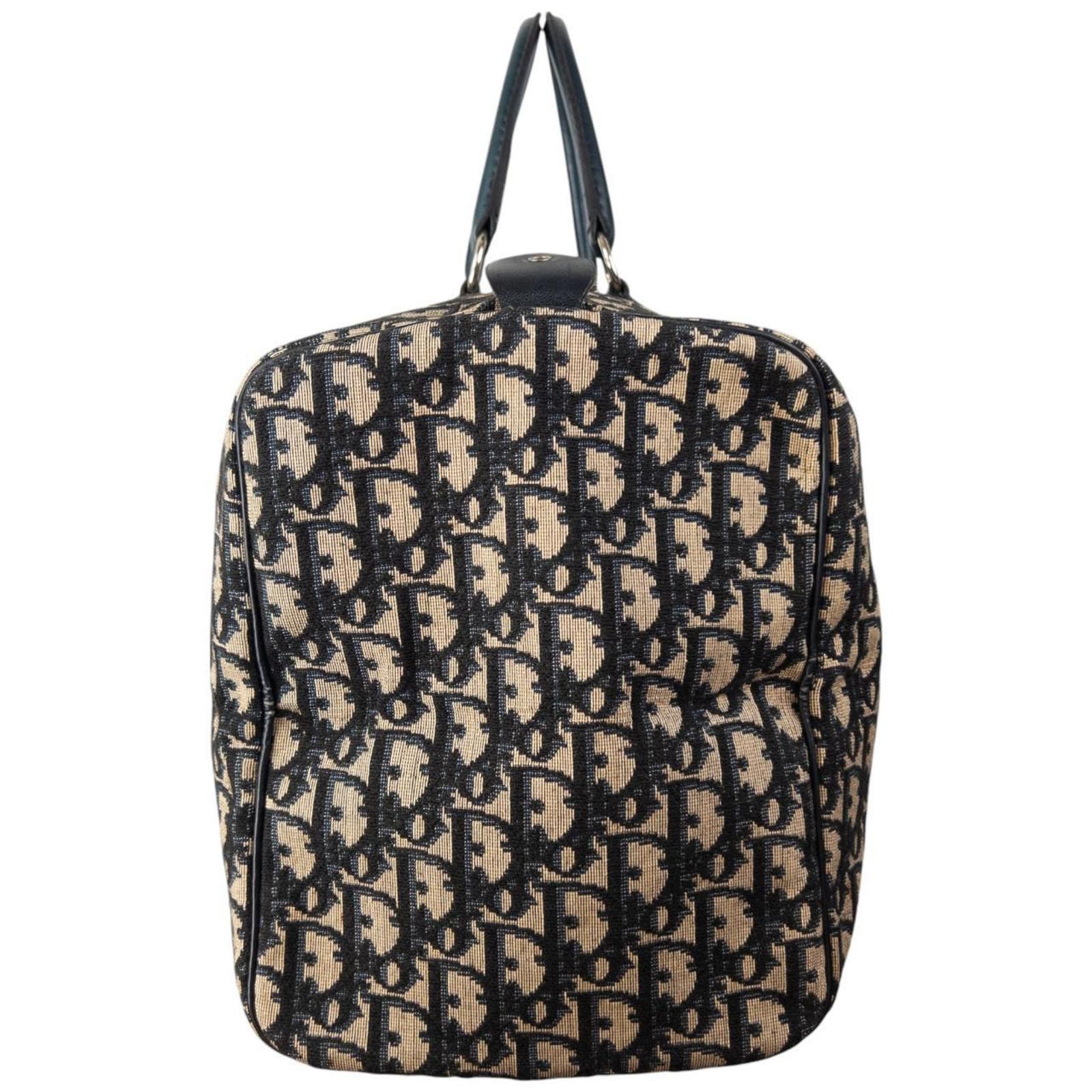 Dior Vintage Dior Monogram Luggage Bag Size ONE SIZE - 3 Thumbnail