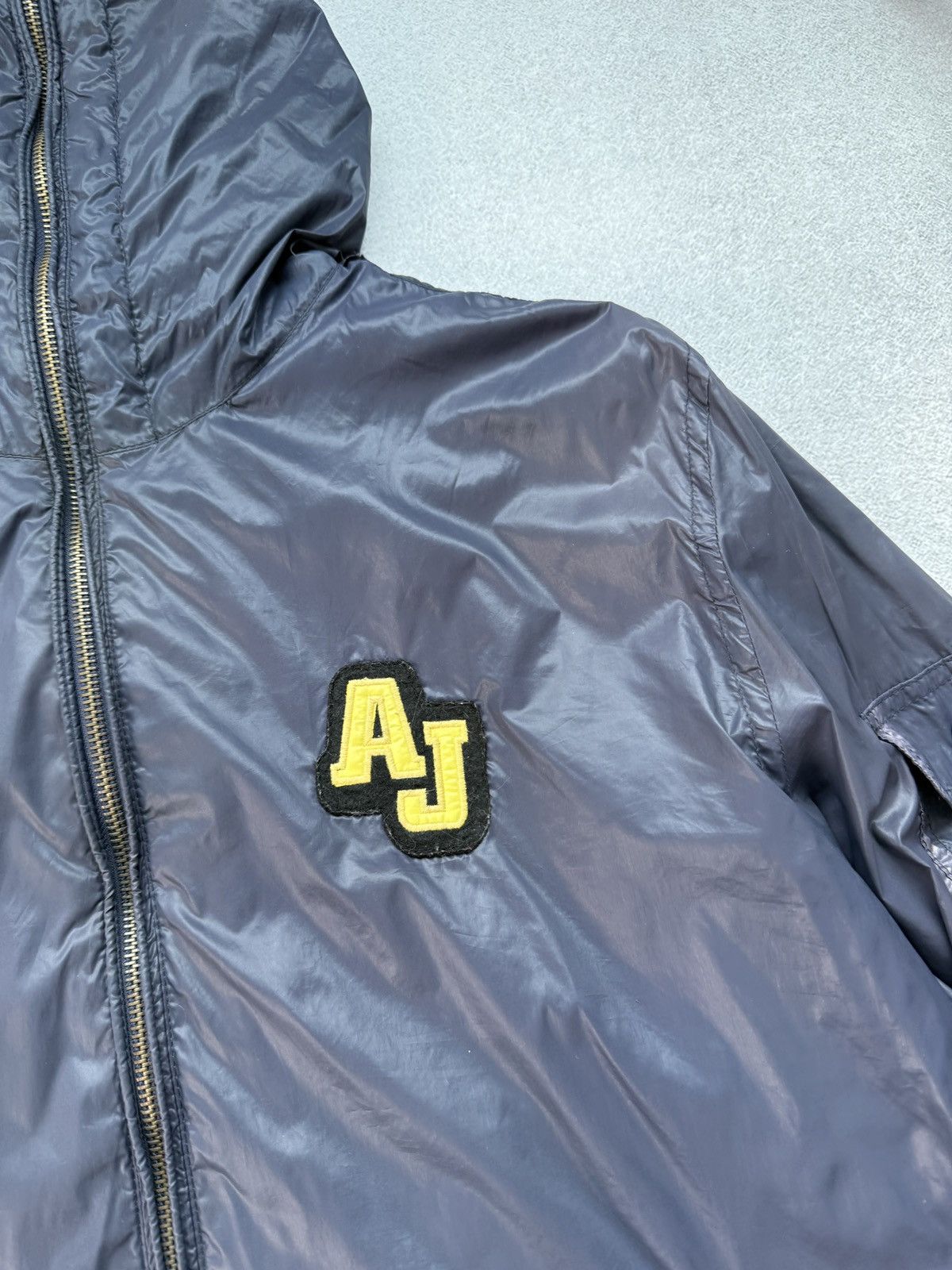 Armani Armani Jeans Ninja Windbreaker Jacket Vintage Full Zip Y2K Size US XL / EU 56 / 4 - 7 Thumbnail