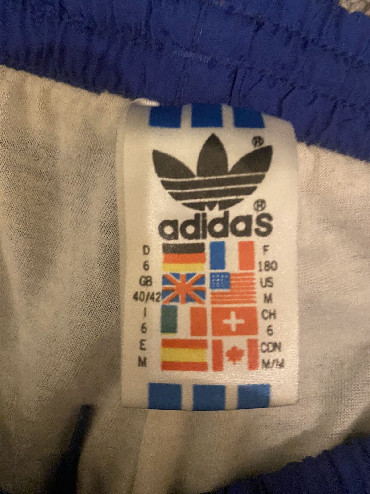 Dusk Blue Parachute Pants