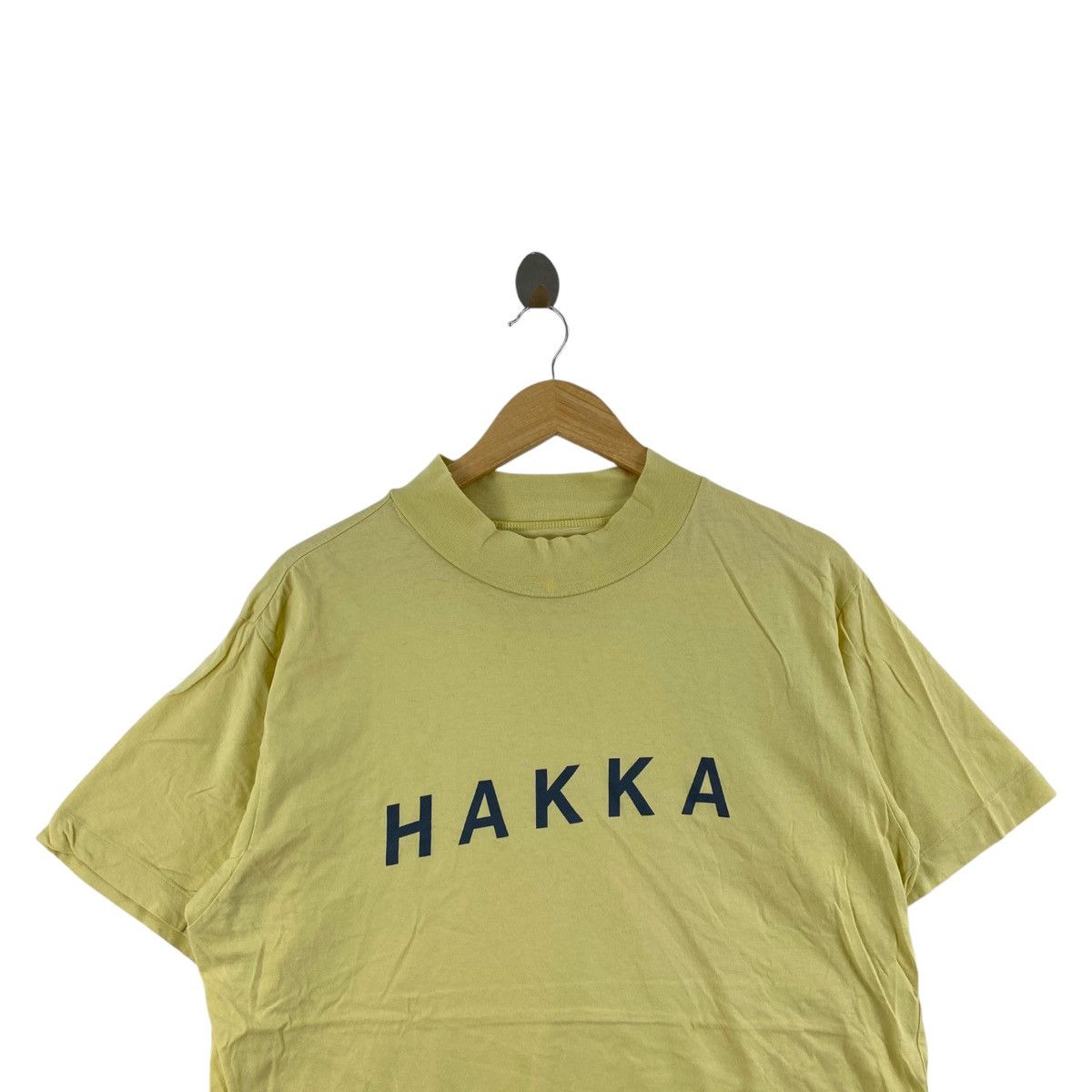 Vintage Vintage HAKKA Est 1976 Japanese Brand Print Yellow Size US M / EU 48-50 / 2 - 2 Thumbnail