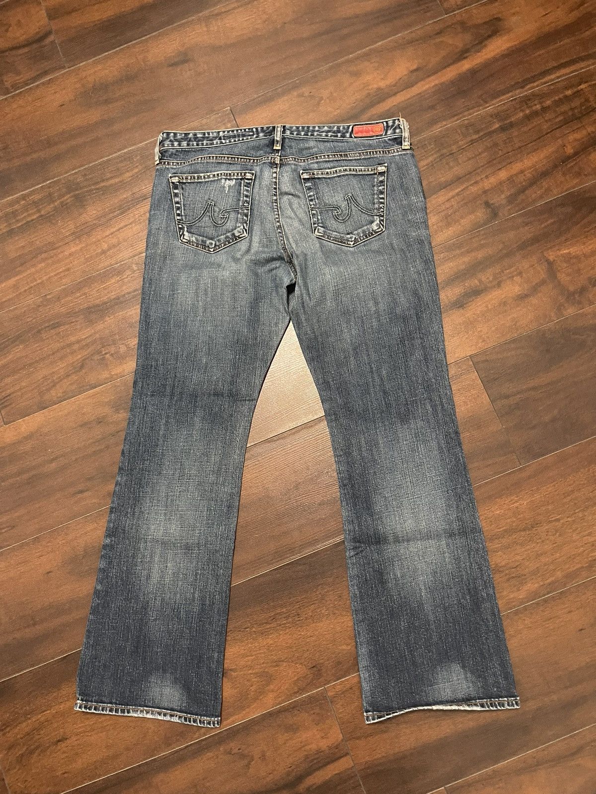 AG Adriano Goldschmied Vintage Adriano Goldschmied Flare Jeans Woman’s USA Made Size 36" / US 14 / IT 50 - 2 Thumbnail
