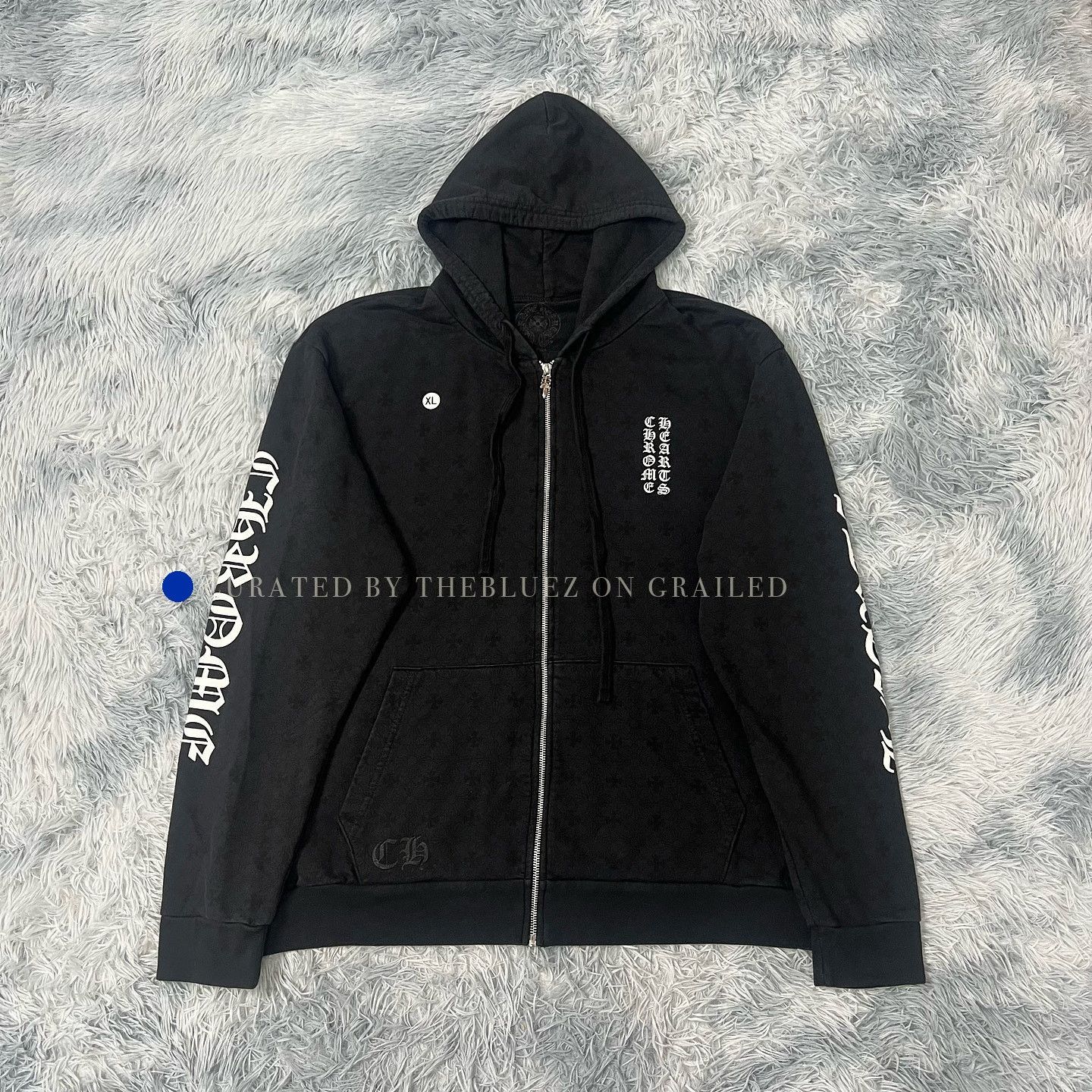 Chrome Hearts Chrome Hearts Tokyo Exclusive Horseshoe Zip Up