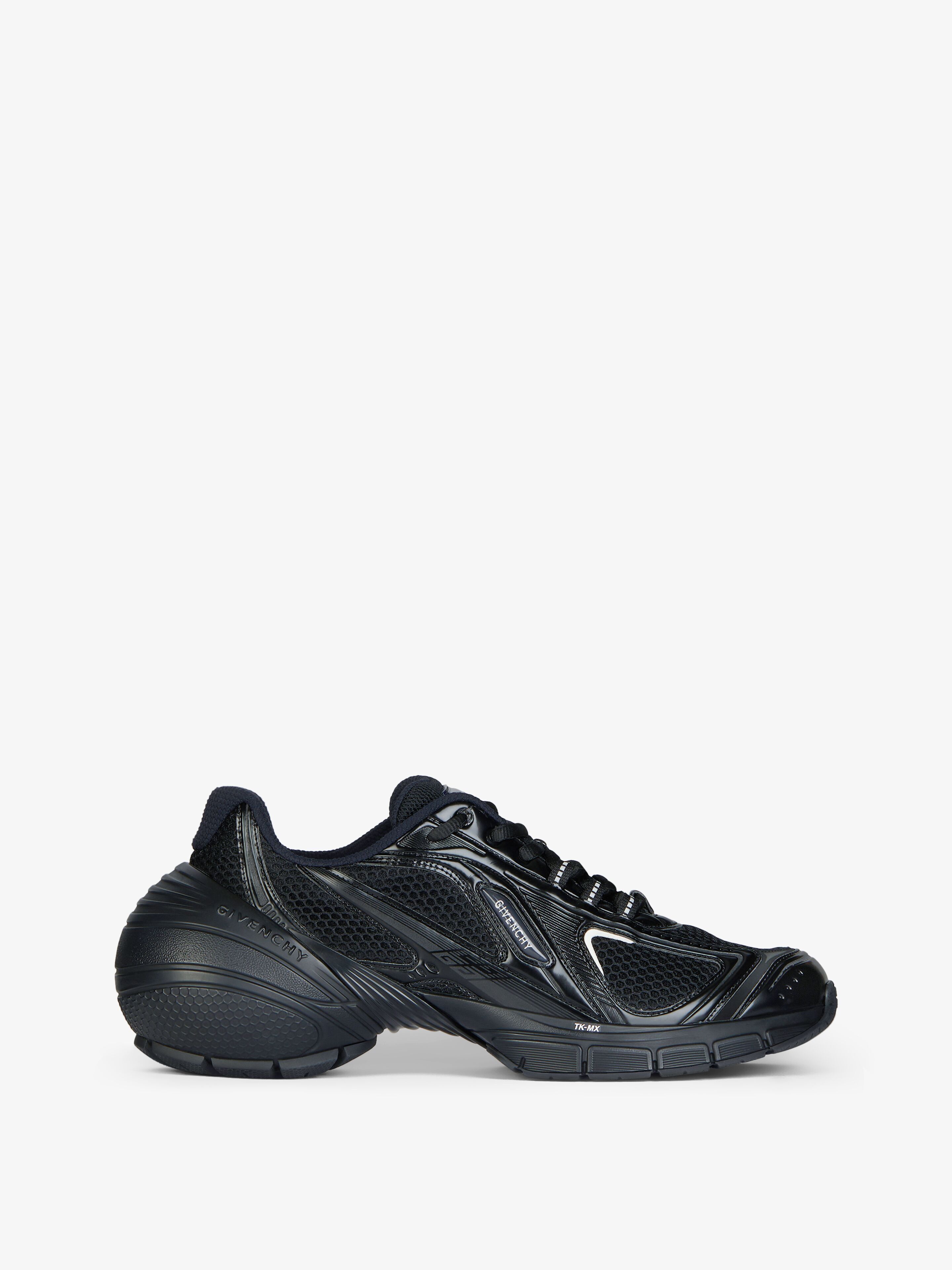 TK-MX RUNNER Sneakers in Mesh and Synthetic Leather Black