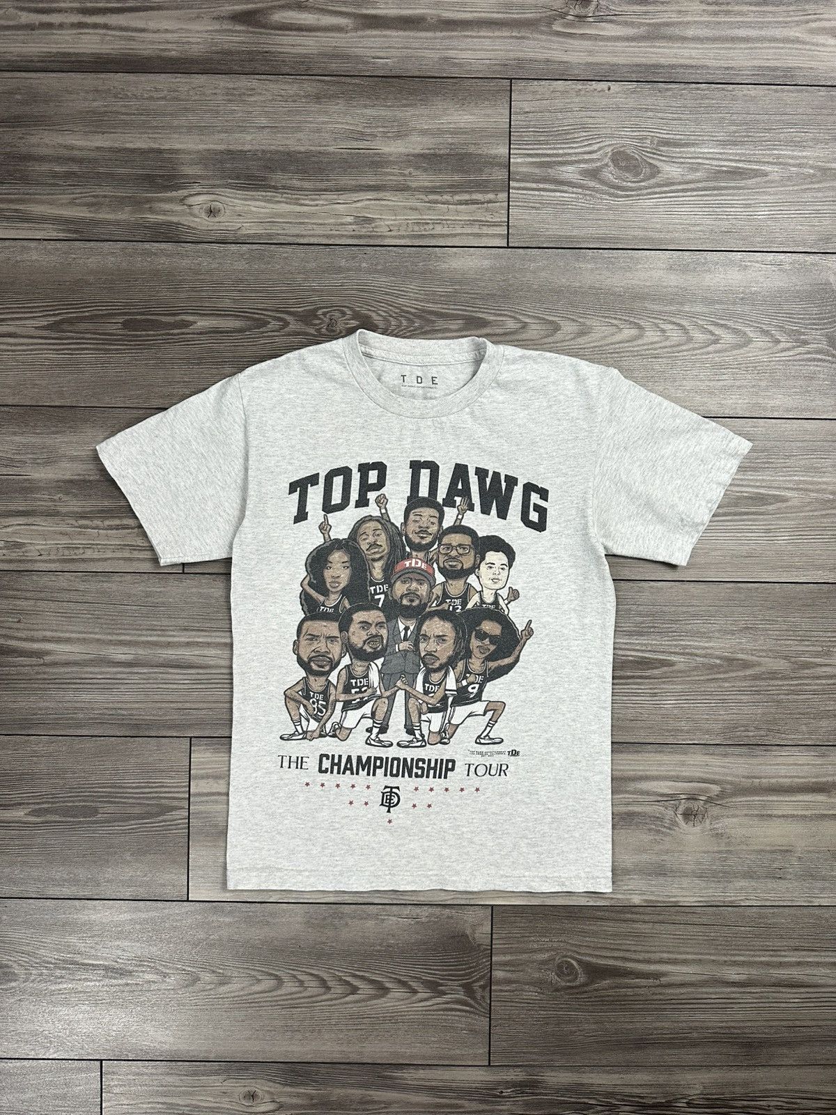 Rap Tees × Top Dawg Entertainment Top Dawg Entertainment Championship Tour T Shirt Size US S / EU 44-46 / 1 - 1 Thumbnail