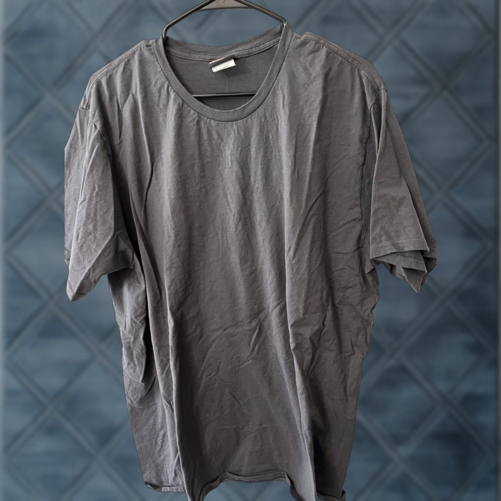 Harley Davidson VINTAGE Harley-Davidson Shirt Mens 2XL Gray Solid Tee Short Sleeve Crew Neck Motorcycle 90s Mens Size US XXL / EU 58 / 5 - 1 Thumbnail