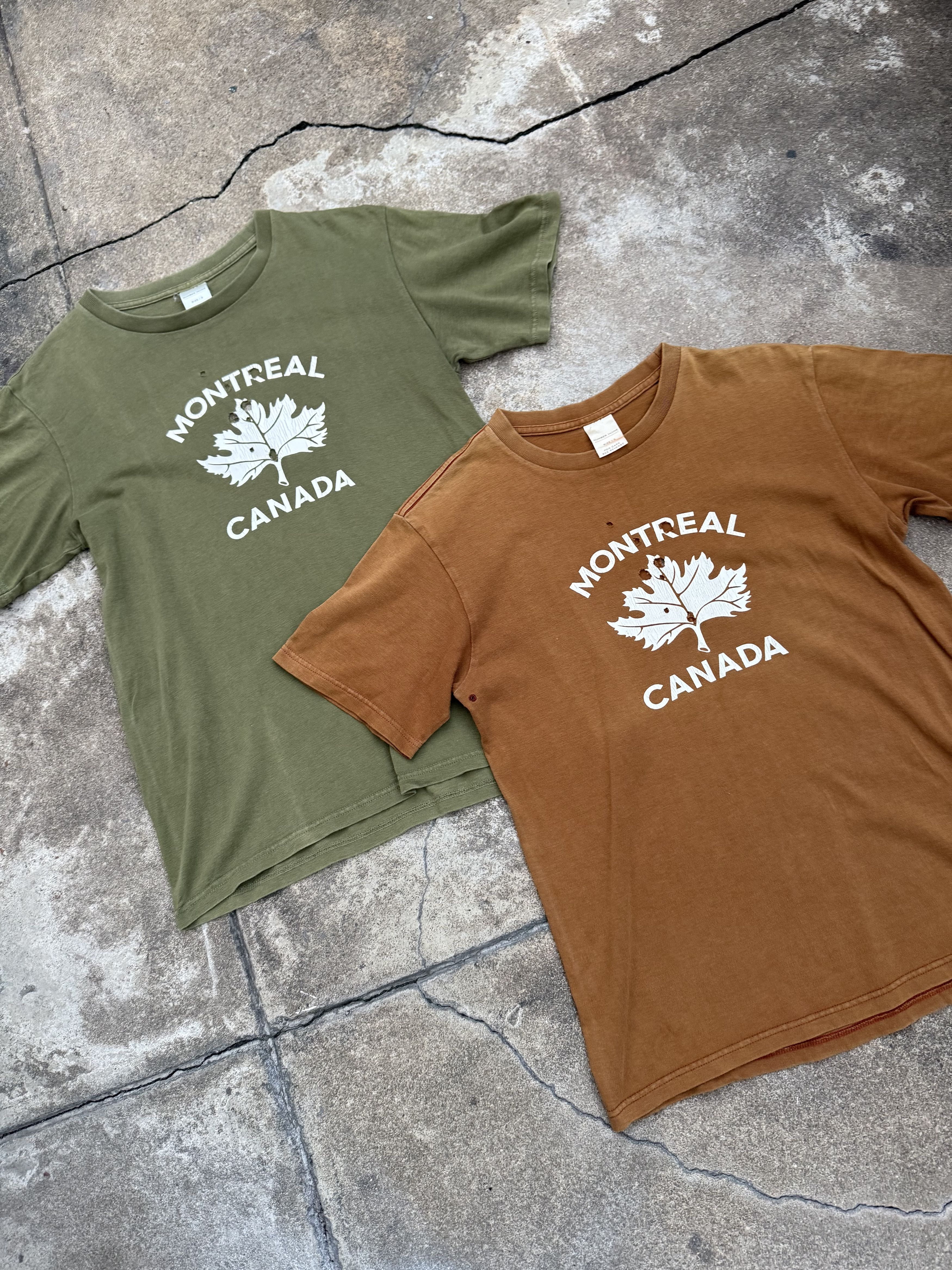 Number (N)ine SS01 “Time Migration” Montreal Canada Tee Size US L / EU 52-54 / 3 - 5 Thumbnail