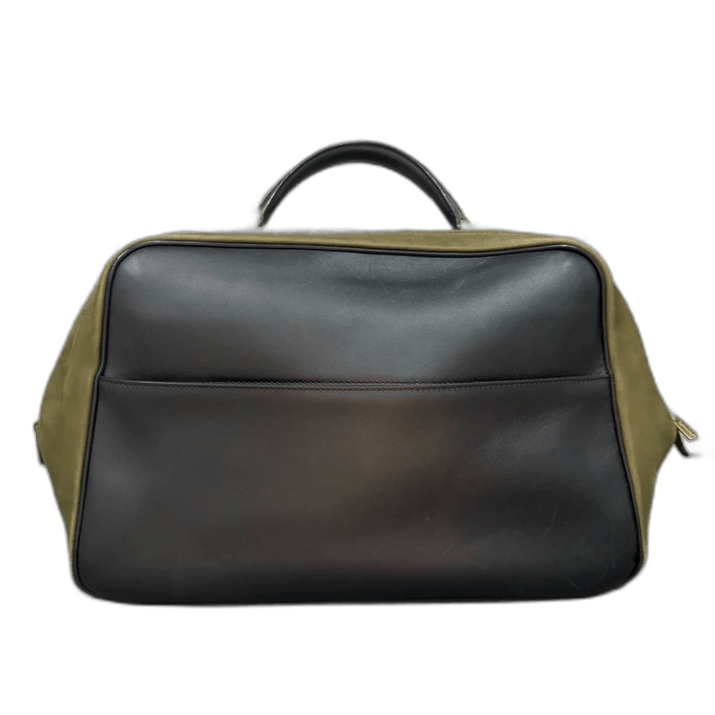 Valextra Valextra Serie Handbag in Black and Green Size ONE SIZE - 1 Thumbnail