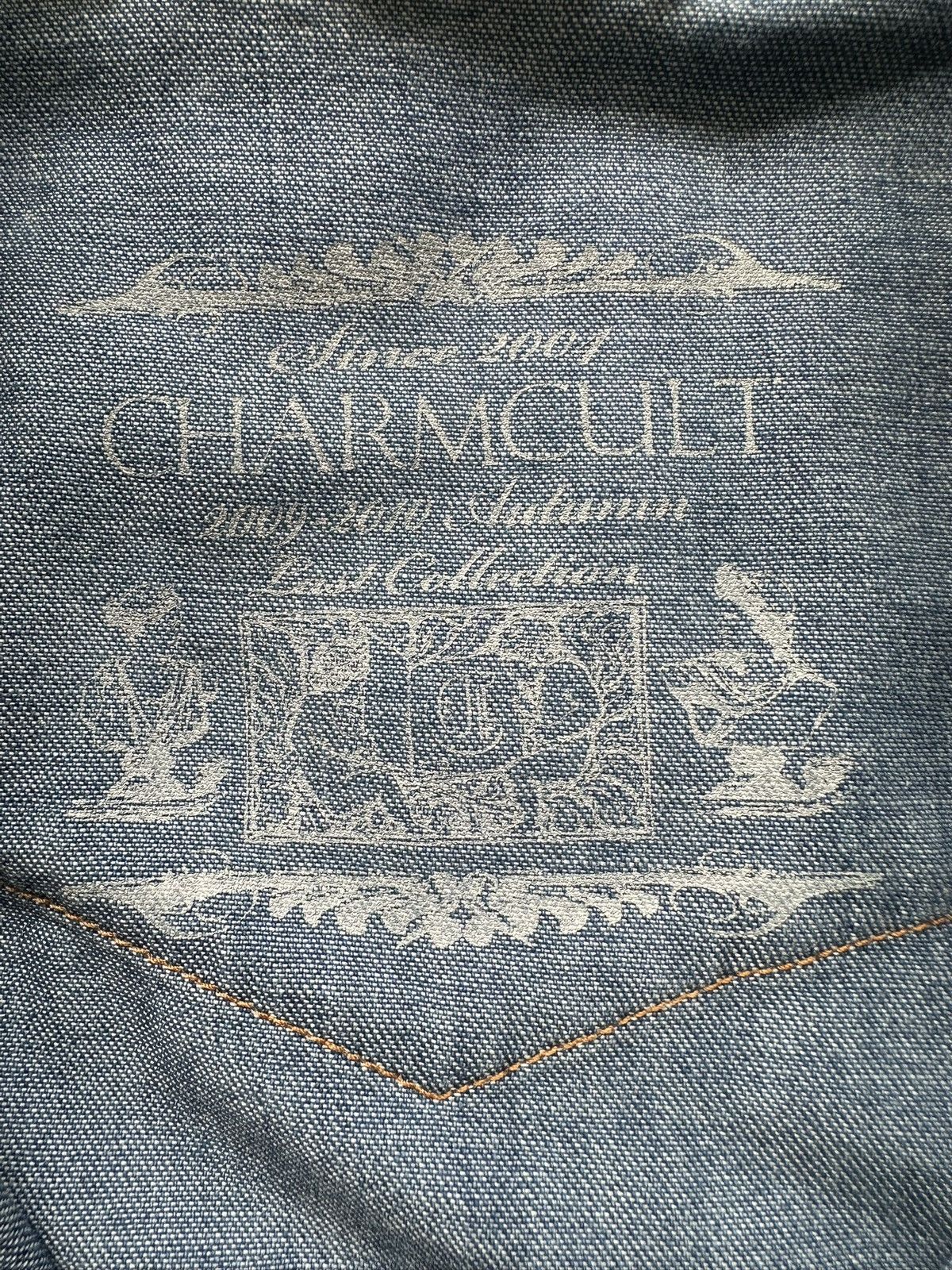 Le Grande Bleu (L.G.B.) 09/10AW - Charmcult '' Last Collection'' denim shirt Size US M / EU 48-50 / 2 - 16 Thumbnail