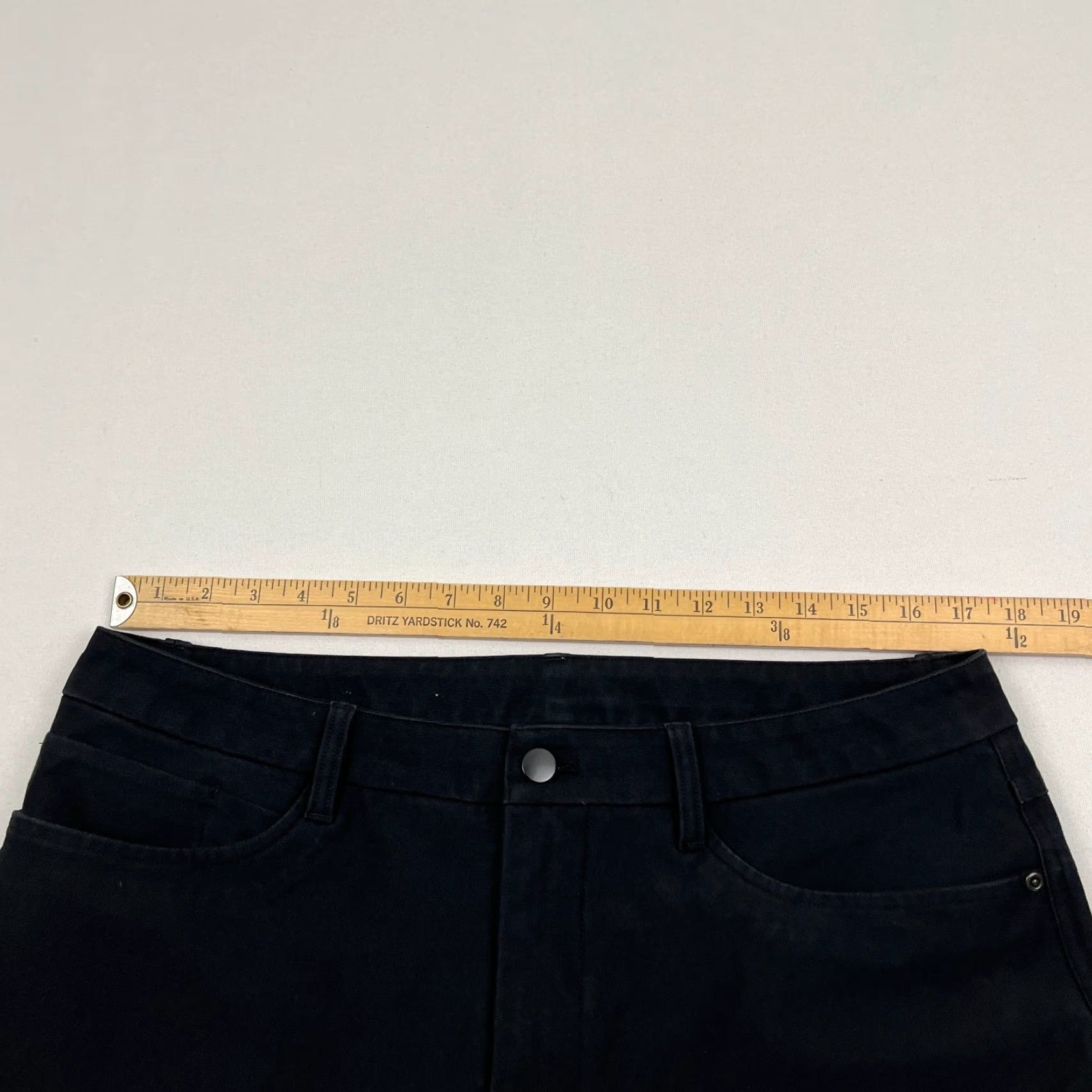 Lululemon Lululemon ABC Pants Mens 34 x 32 Black Bonded Twill Utilitech Performance Chino Straight 5-Pocket Breathable Easy Care M5AQJS Size US 34 / EU 50 - 4 Thumbnail