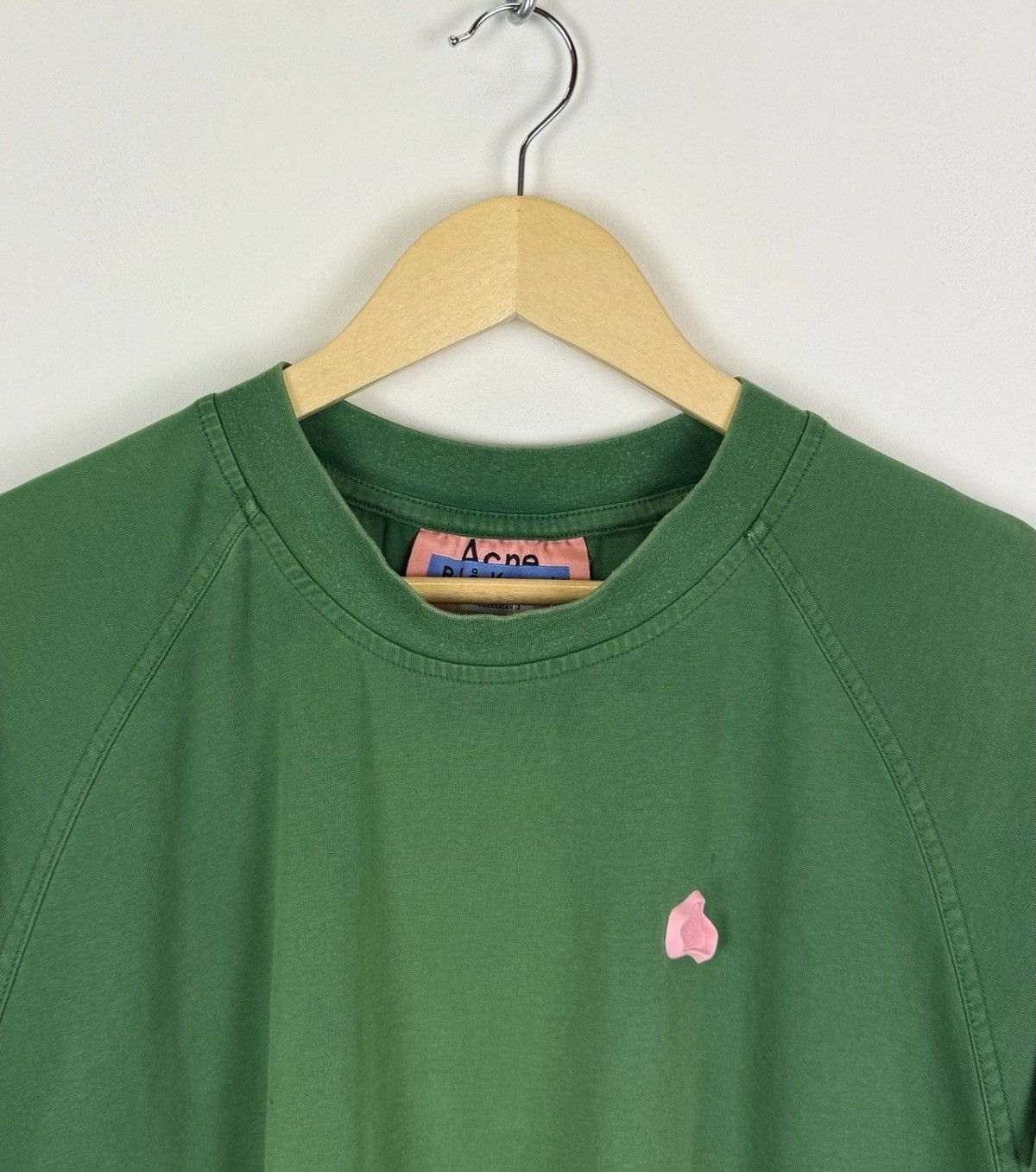 Acne Studios Acne Studios Blå Konst College JO PSS16 Short Sleeve T-Shirt Size US S / EU 44-46 / 1 - 2 Thumbnail