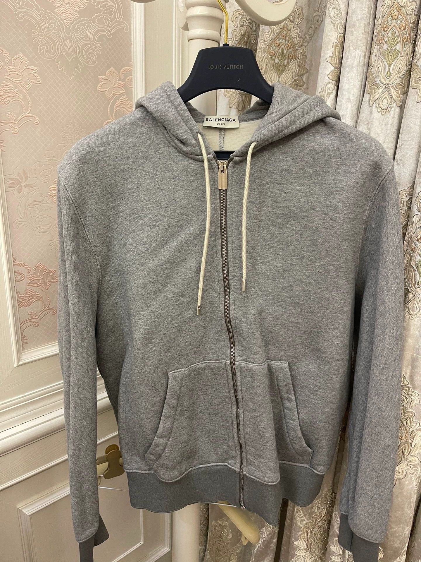 Balenciaga Balenciaga Fleece Lined Sweatshirt Jacket S Size US S / EU 44-46 / 1 - 2 Thumbnail