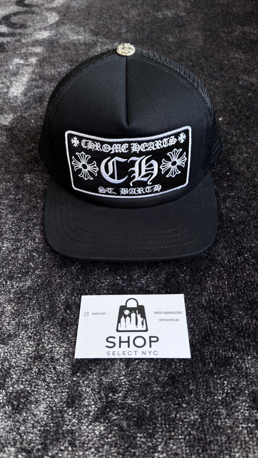 Chrome Hearts BRAND NEW CHROME HEARTS ST BARTHS TRUCKER HAT Size ONE SIZE - 1 Thumbnail