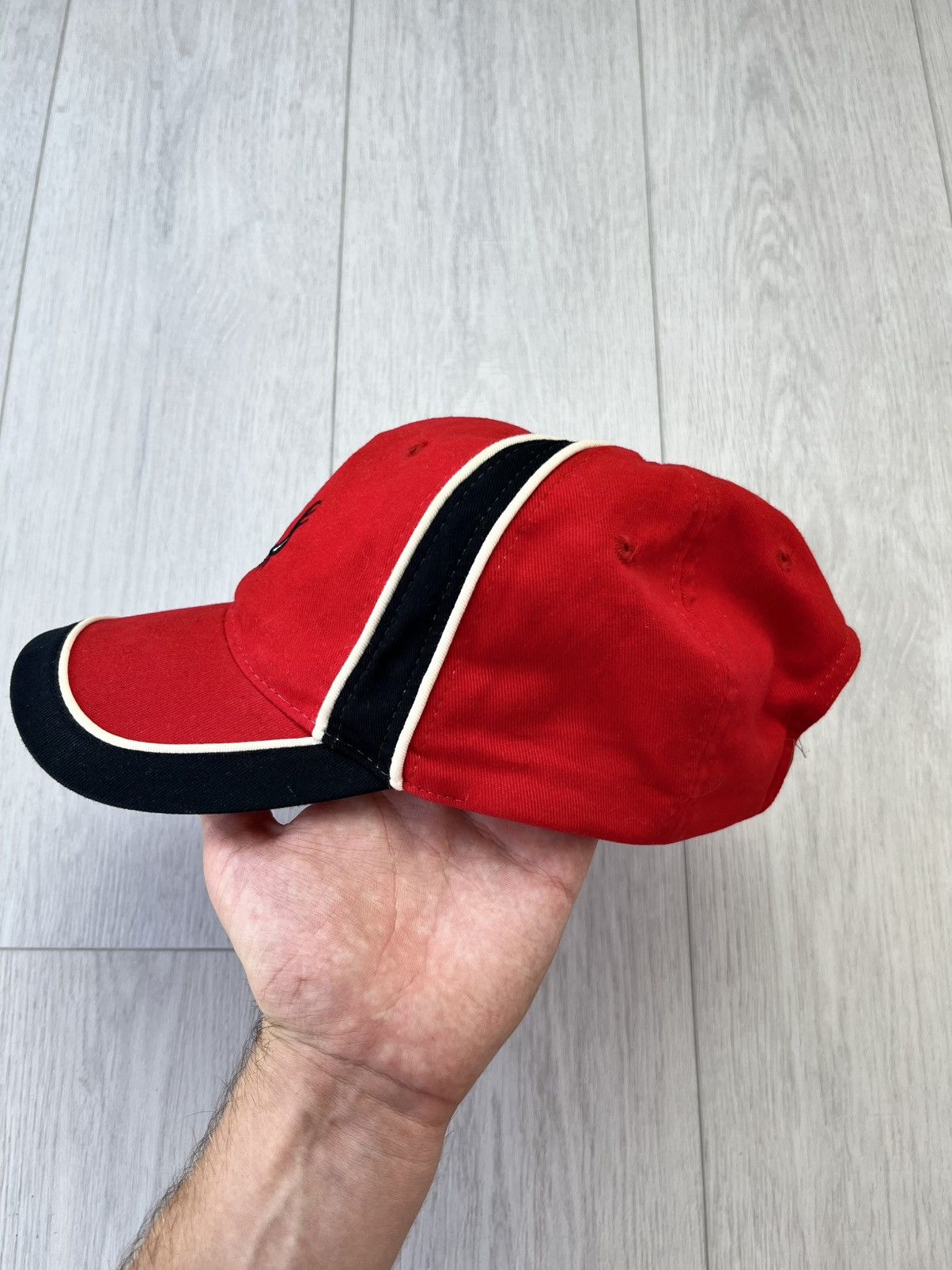Ferrari Vintage Ferrari Cap Big Logo Racing Y2K Schumacher 90s 00s Size ONE SIZE - 5 Thumbnail