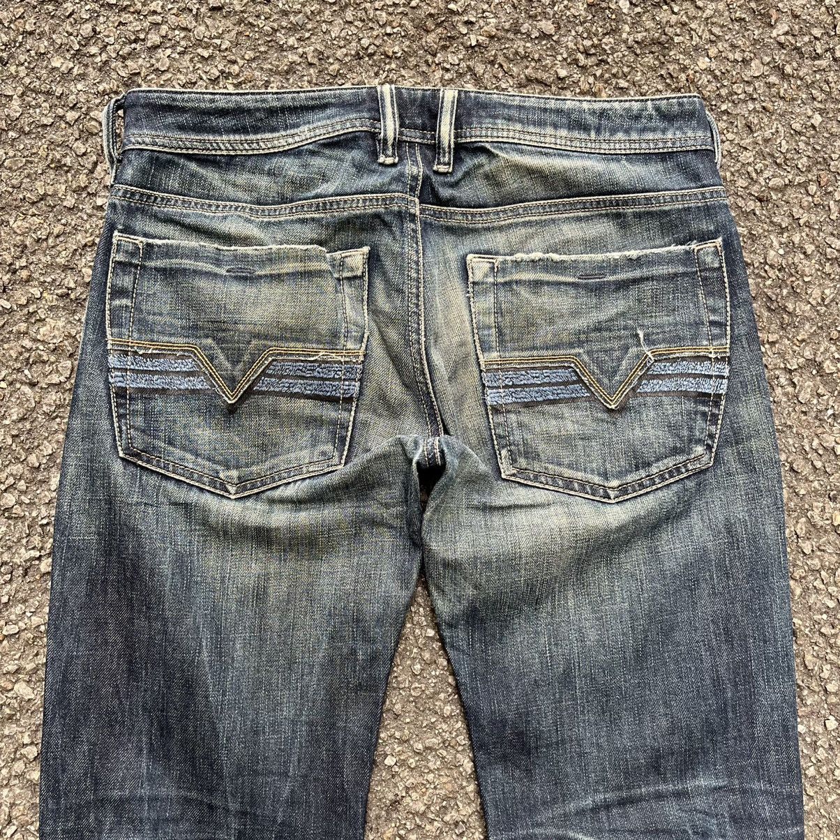 Hysteric Glamour Flare Jeans Diesel Faded Rusty Distressed Boot Cut Denim Size US 30 / EU 46 - 12 Thumbnail