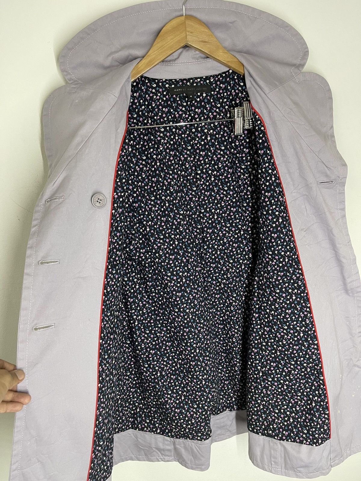 Marc Jacobs × Marc by Marc Jacobs DOUBLE BREAST MARC BY MARC JACOBS TRENCH COAT Size S / US 4 / IT 40 - 3 Thumbnail