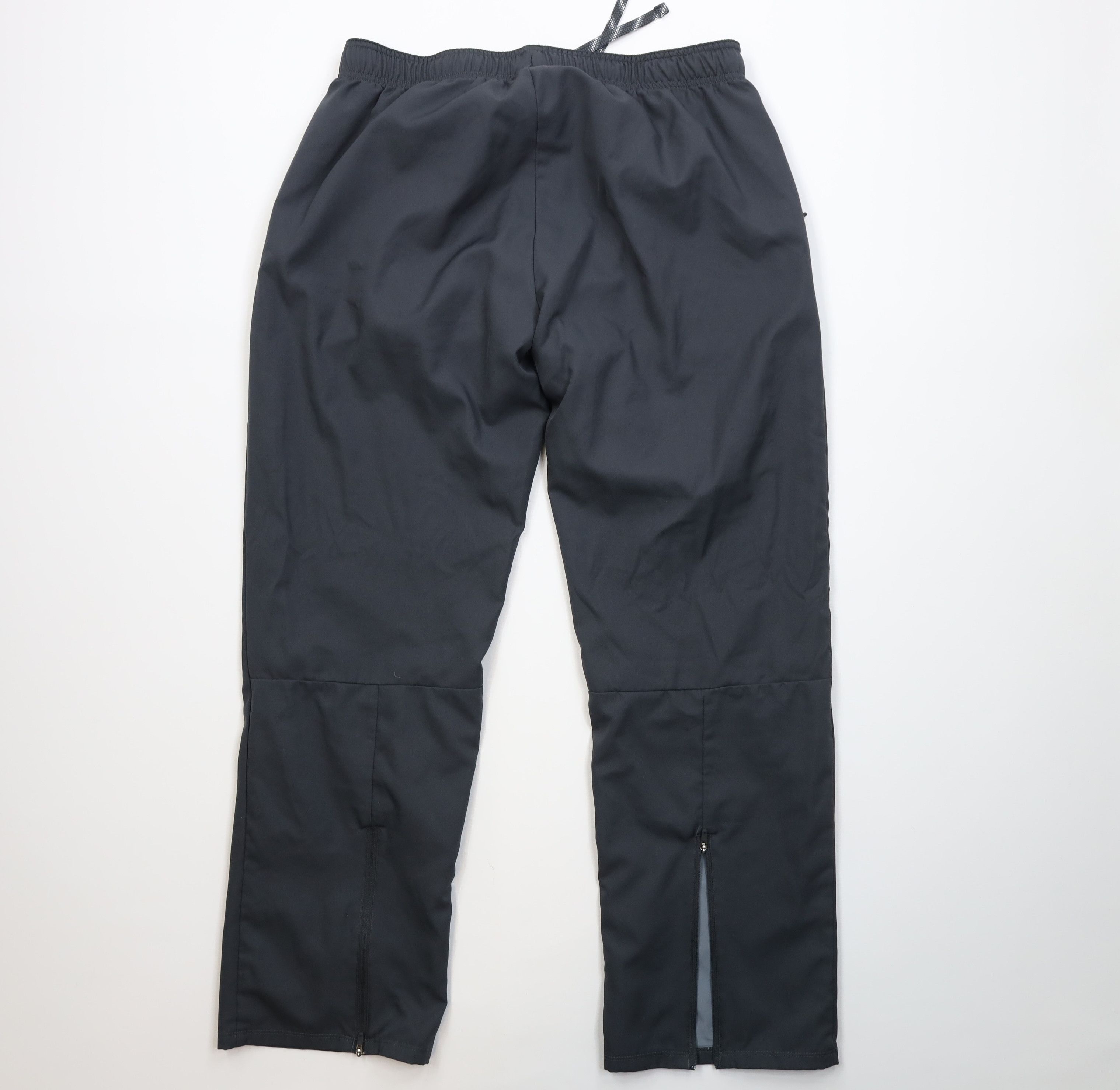 Nike Vintage Y2K Nike Big Swoosh Wide Leg Sweatpants Pants Gray Size US 36 / EU 52 - 9 Thumbnail