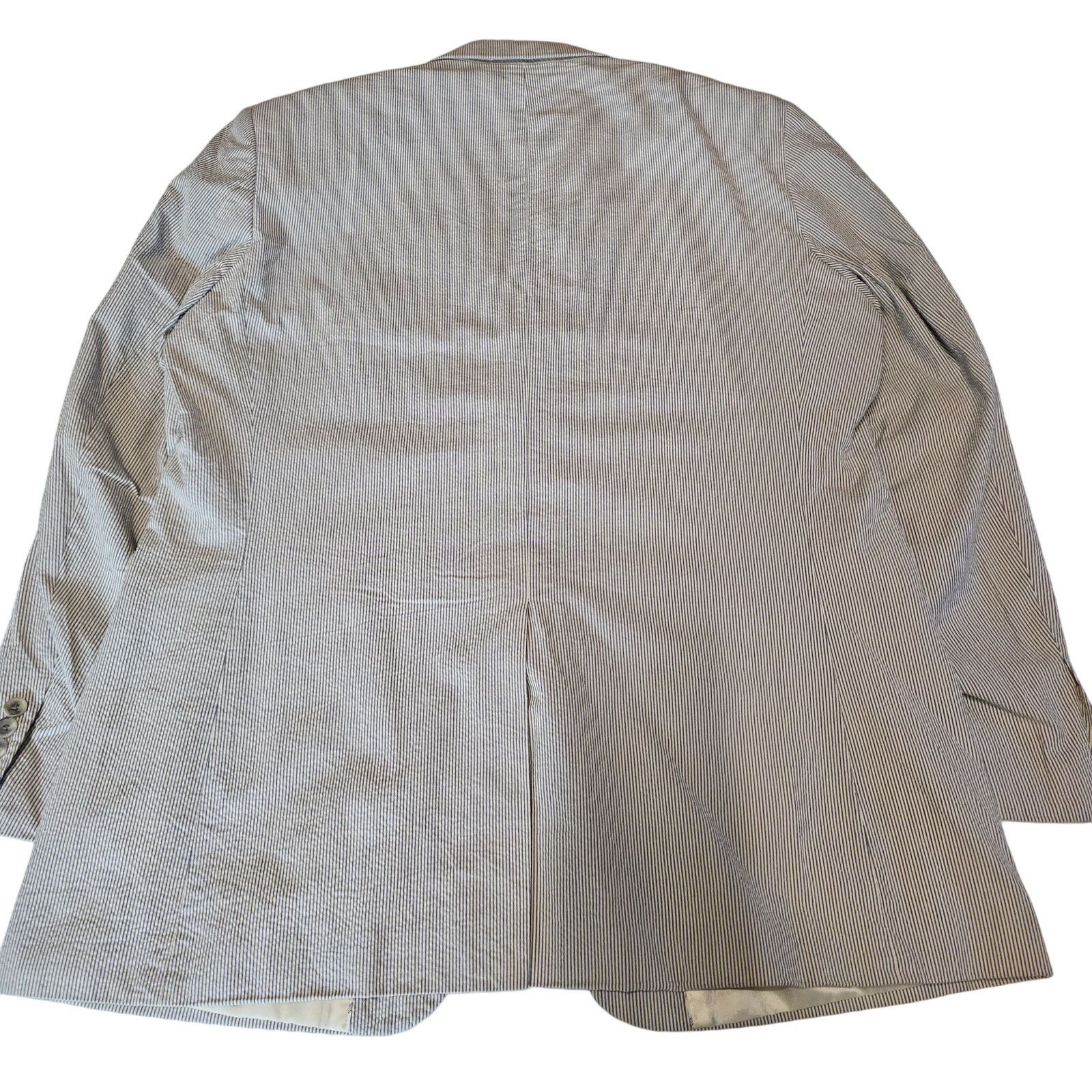 Other Cesarani Striped Cotton Sports Coat Blazer Jacket 46L/40L Size US M / EU 48-50 / 2 - 2 Thumbnail