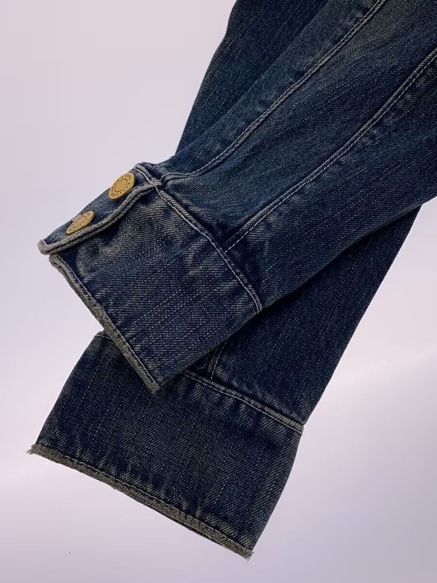 Denim Tailored Biker Jacket
