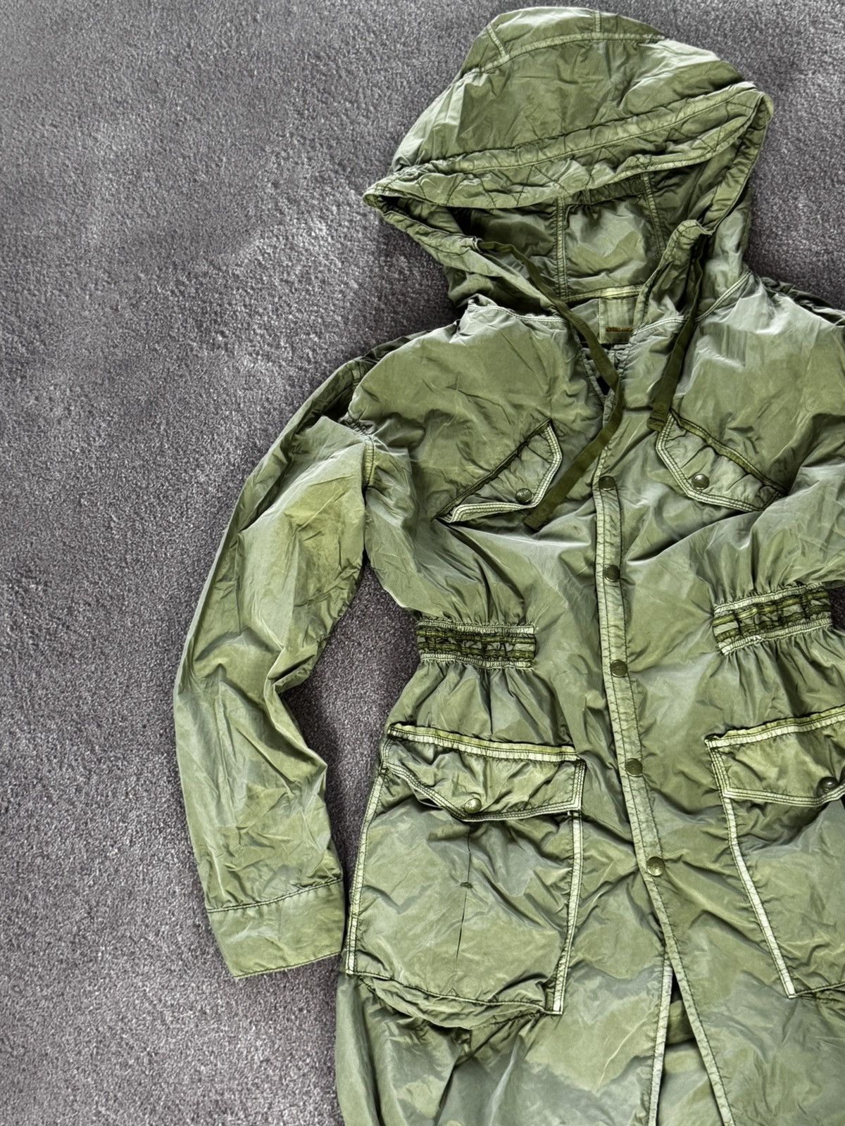 Diesel Diesel Vintage Nylon Military Vibe Vintage Parka Jacket Size M / US 6-8 / IT 42-44 - 4 Thumbnail