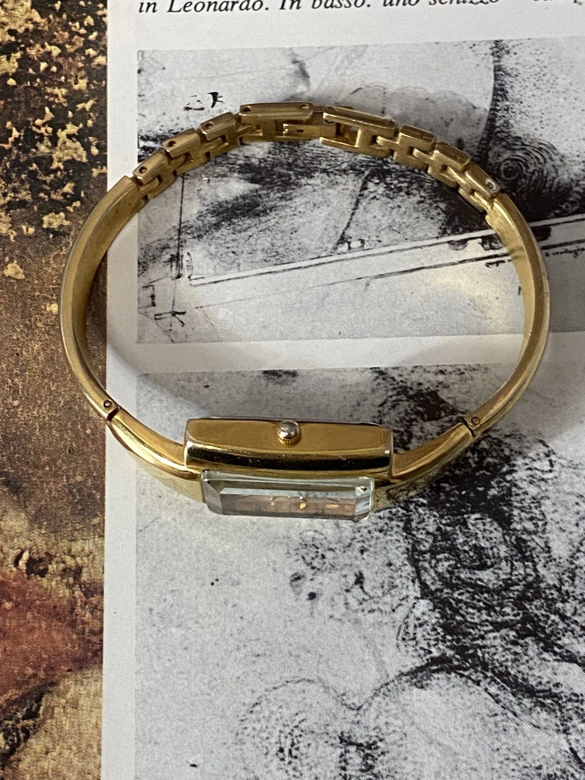 Japanese Brand Omax Quartz Vintage Watch Gold Bangle Retro Futuristic Rare Size ONE SIZE - 3 Thumbnail