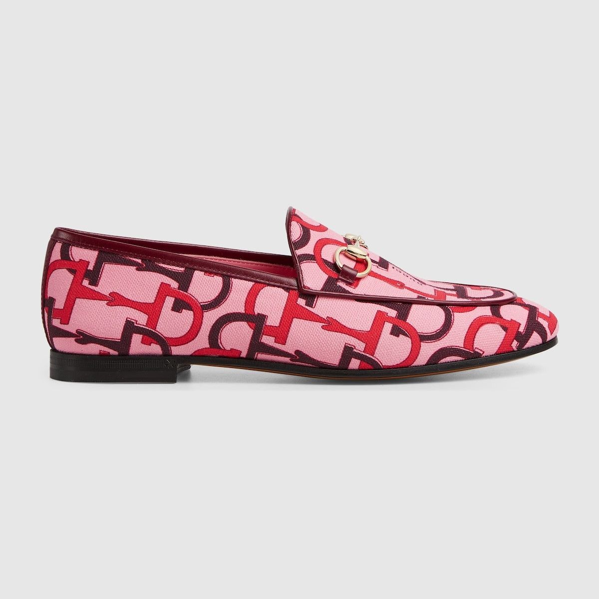 Gucci Jordan Horsebit Pattern Loafers SIZE 35.5