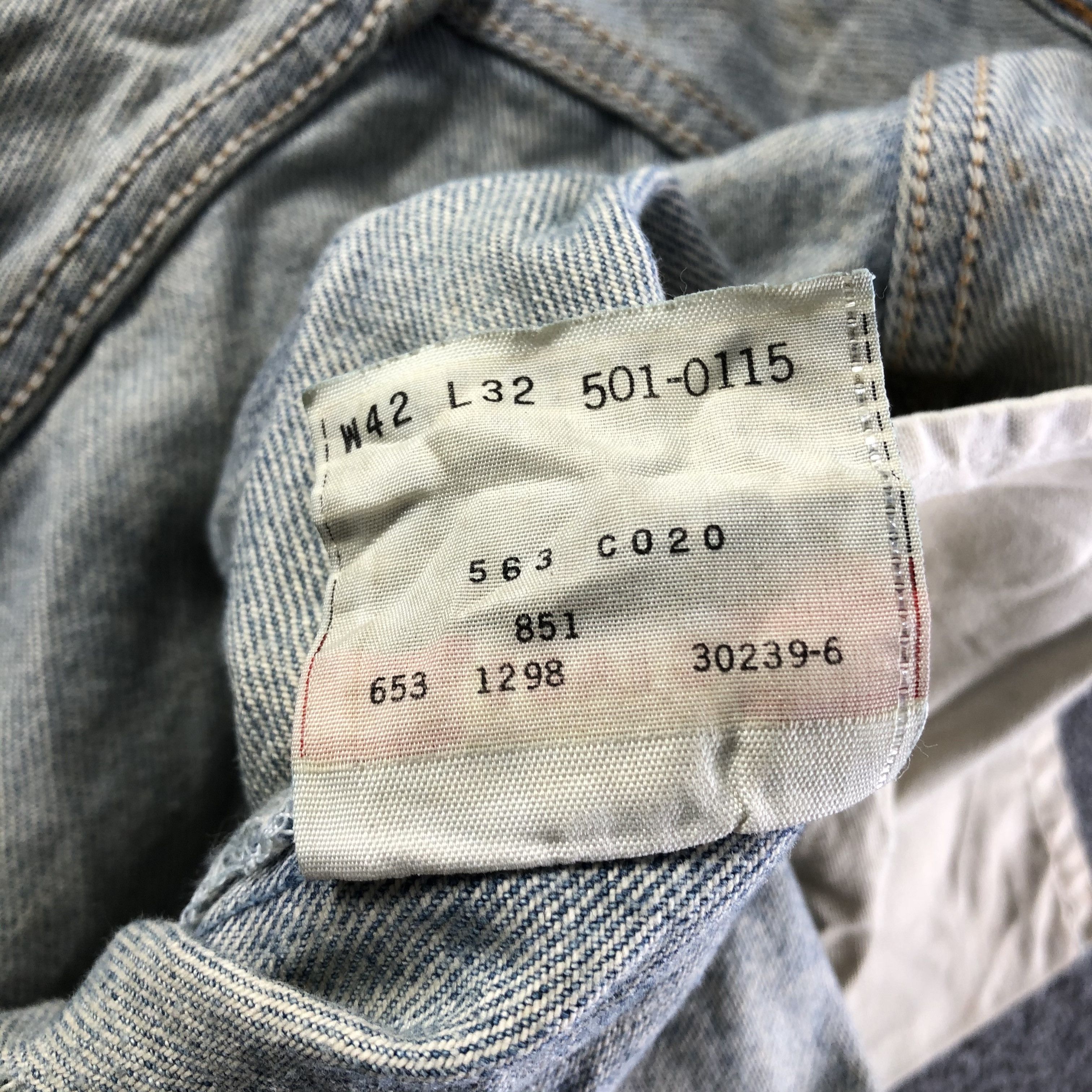 Levi's Vintage Levis 501 Jeans-J4610 Size US 40 / EU 56 - 10 Thumbnail