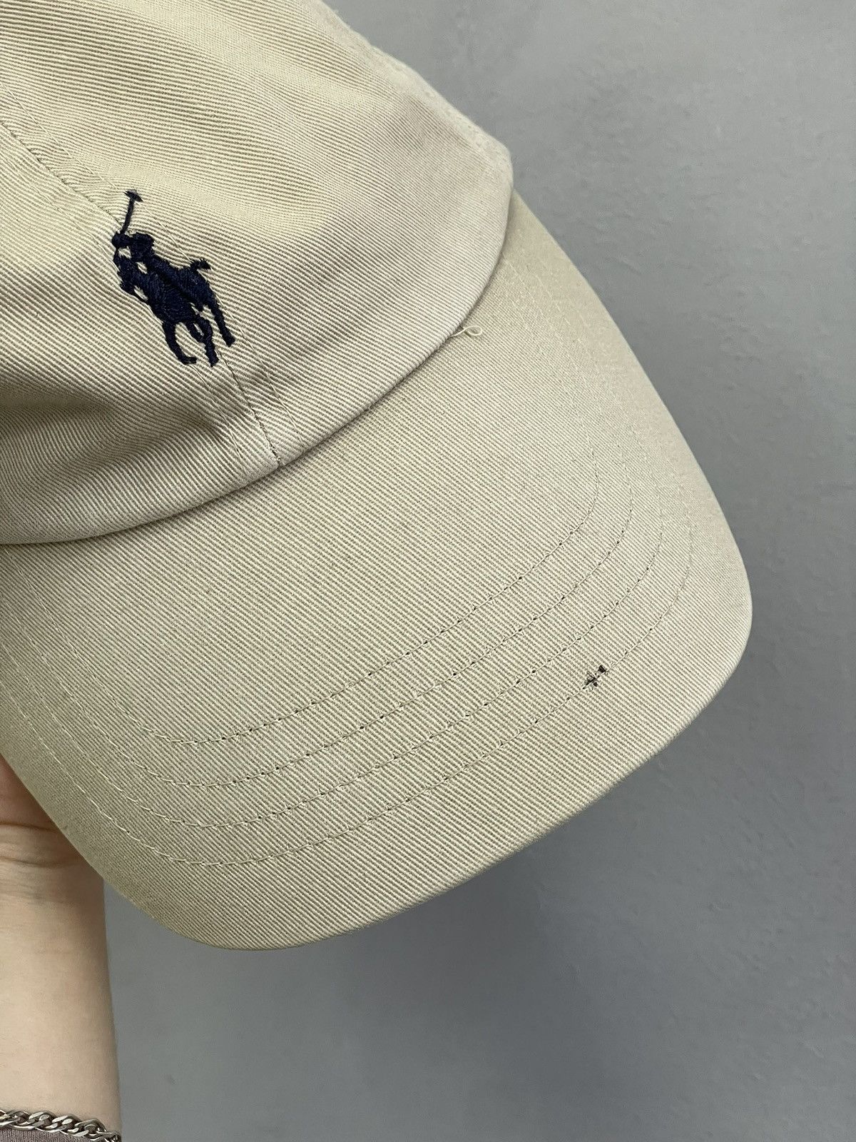 Polo Ralph Lauren Polo Ralph Lauren Beige Classic Logo Cap y2k Size ONE SIZE - 9 Thumbnail