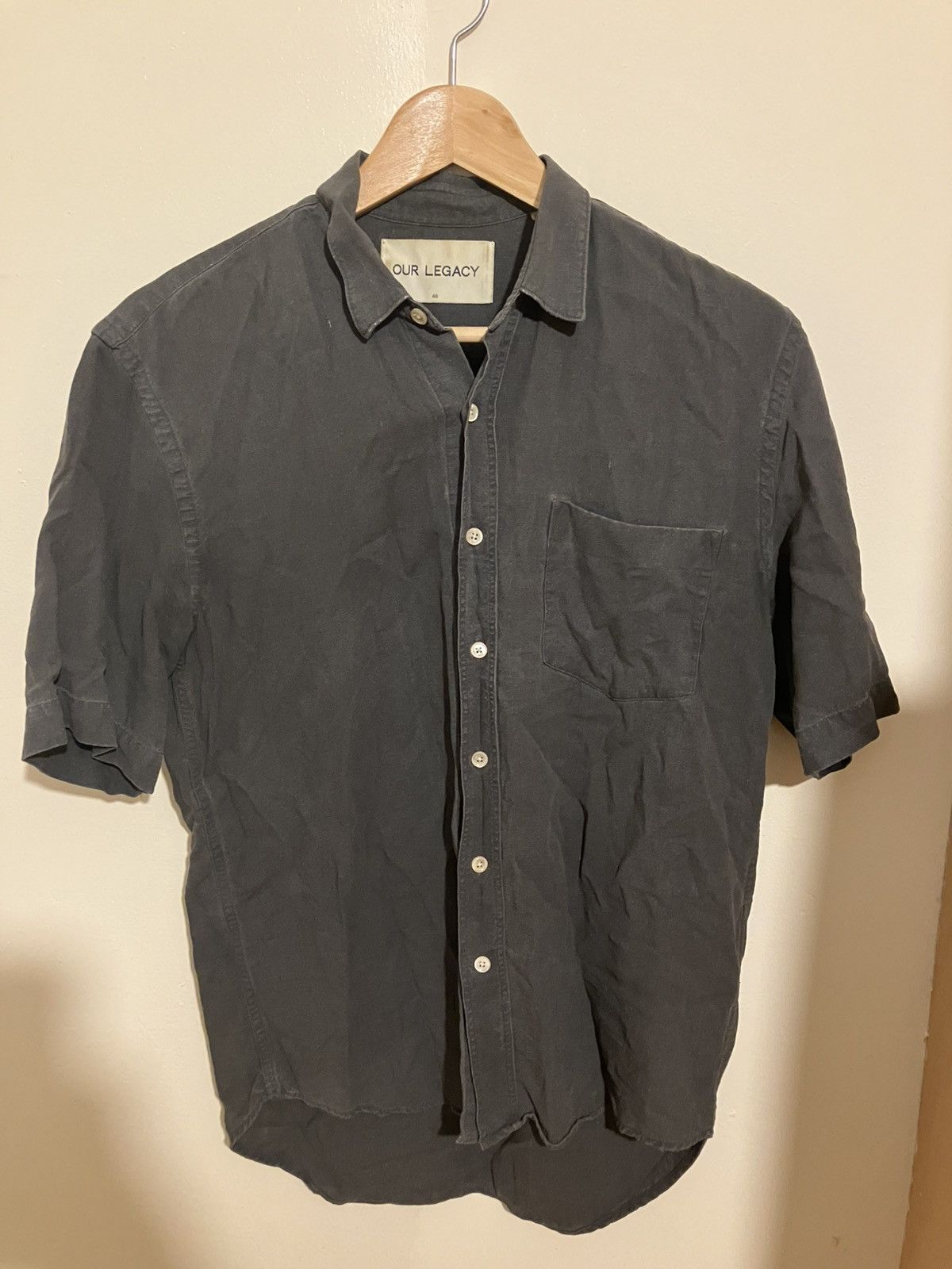 Our Legacy SS16 silk short sleeve shirt Size US S / EU 44-46 / 1 - 1 Thumbnail