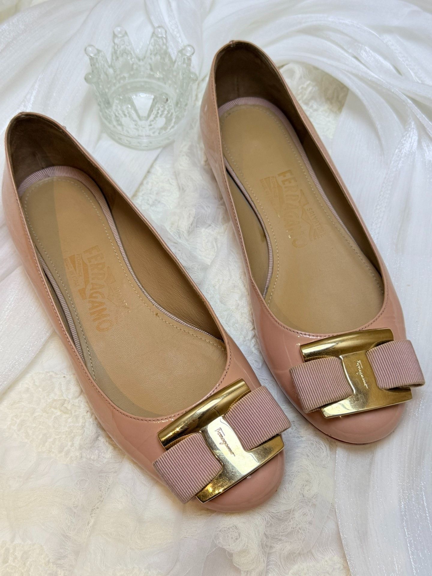 Salvatore Ferragamo Salvatore Ferragamo Patent Pink Lowtop Sneakers us_6 Women Size US 6 / IT 36 - 1 Thumbnail