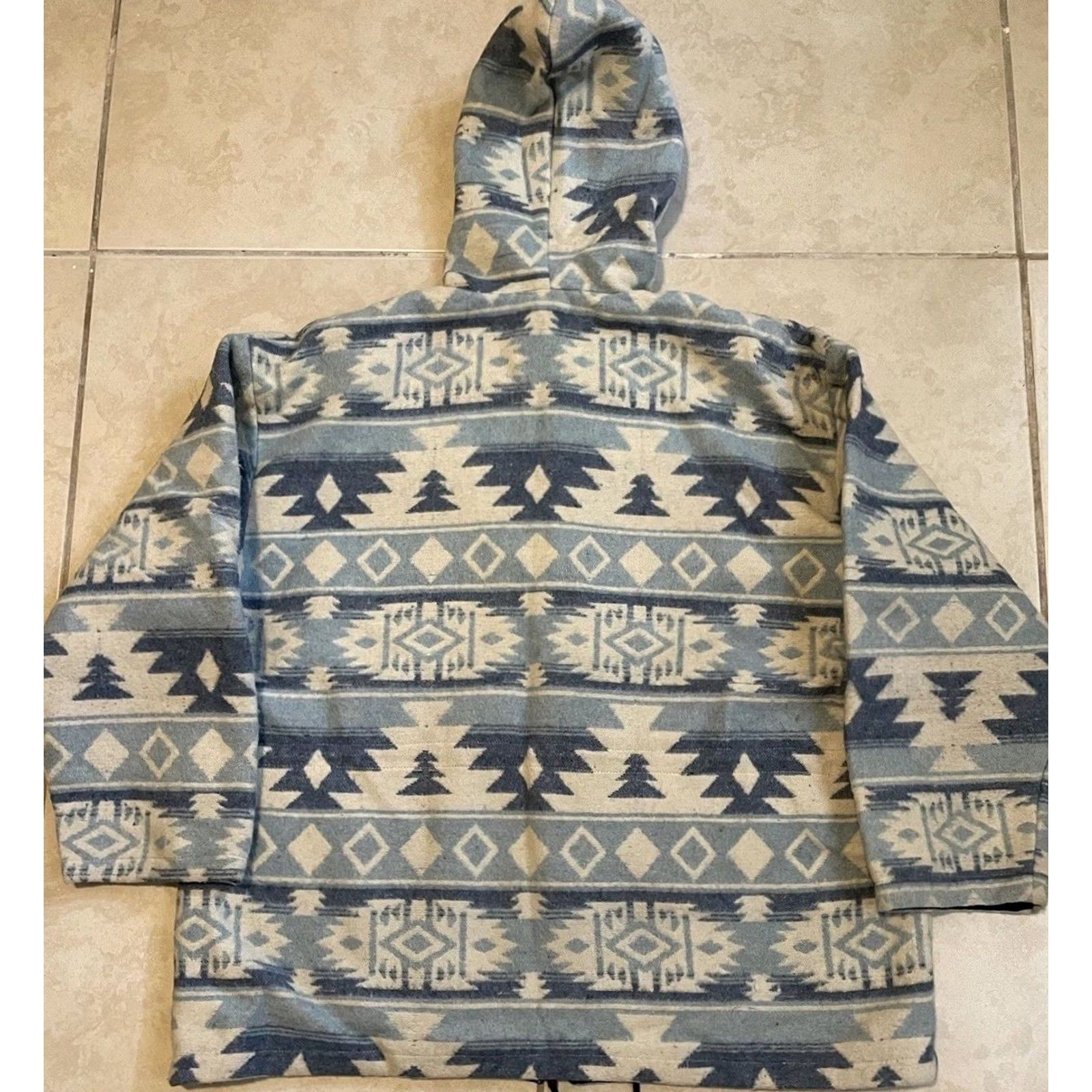 Vintage Vtg 90s Ride Navajo AOP Jacket M Blanket Aztec Abstract Art Ski Snowboard 80s Size US M / EU 48-50 / 2 - 2 Thumbnail