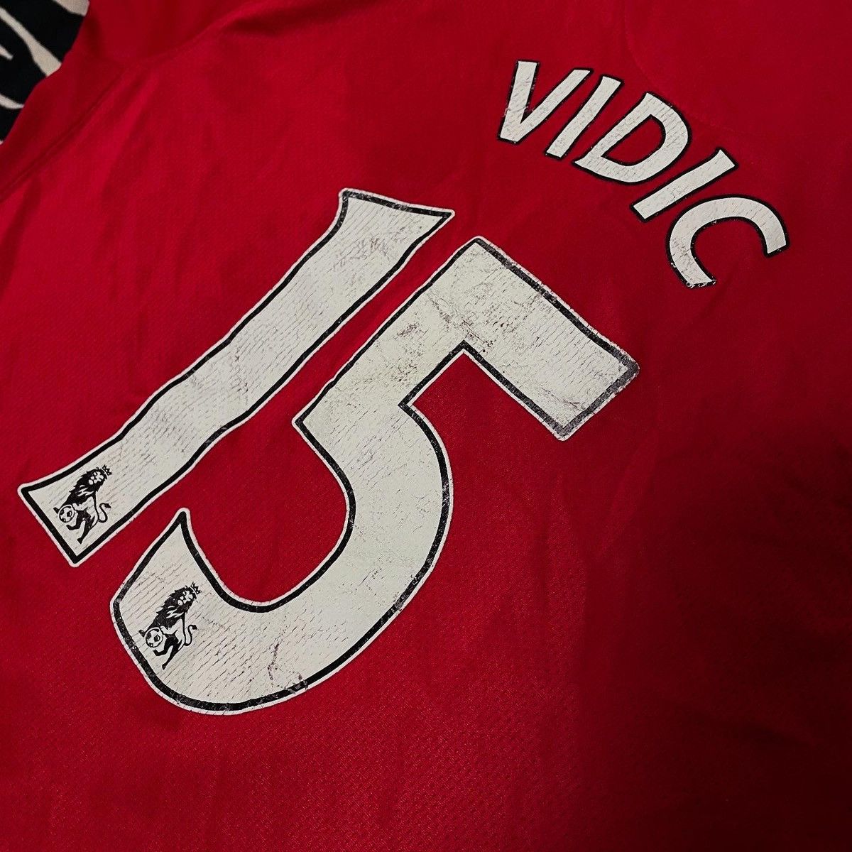 Nike × Vintage Jersey t-shirt Manchester United 2008 #15 Vidic Vintage Nike Size US L / EU 52-54 / 3 - 5 Thumbnail