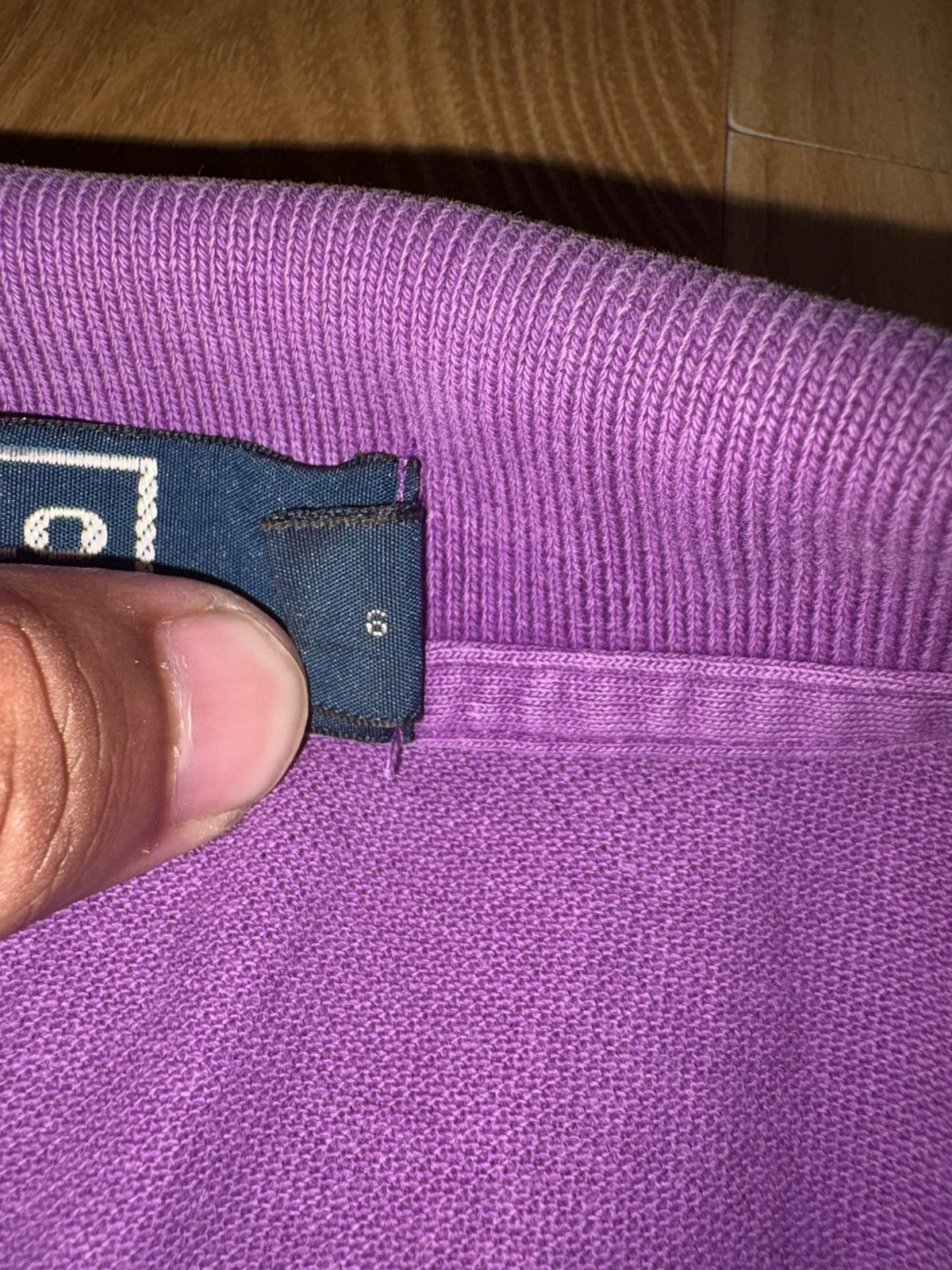 Polo Ralph Lauren Vintage Polo Ralph Lauren Purple Pique Polo Shirt - Size XL Size US XL / EU 56 / 4 - 5 Thumbnail