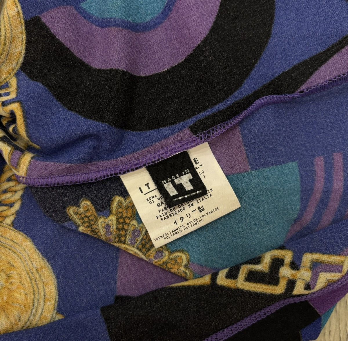 Versace 90s Versace Medusa Blouses Top Vintage Y2K Size M / US 6-8 / IT 42-44 - 5 Thumbnail
