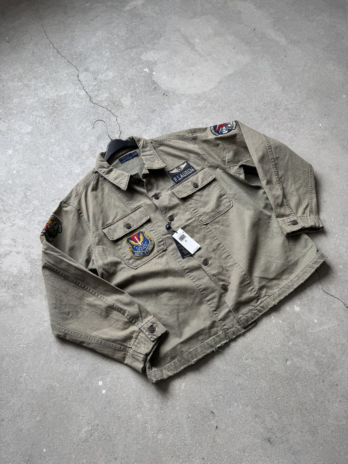 Ralph Lauren New Polo Ralph Lauren Military Jacket Japan Size US XL / EU 56 / 4 - 3 Thumbnail