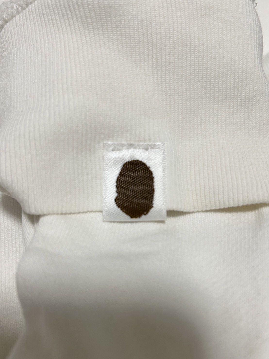 Bape OG Bape White Baby Milo Friends Logo Full Zip Hoodie Size US L / EU 52-54 / 3 - 10 Thumbnail