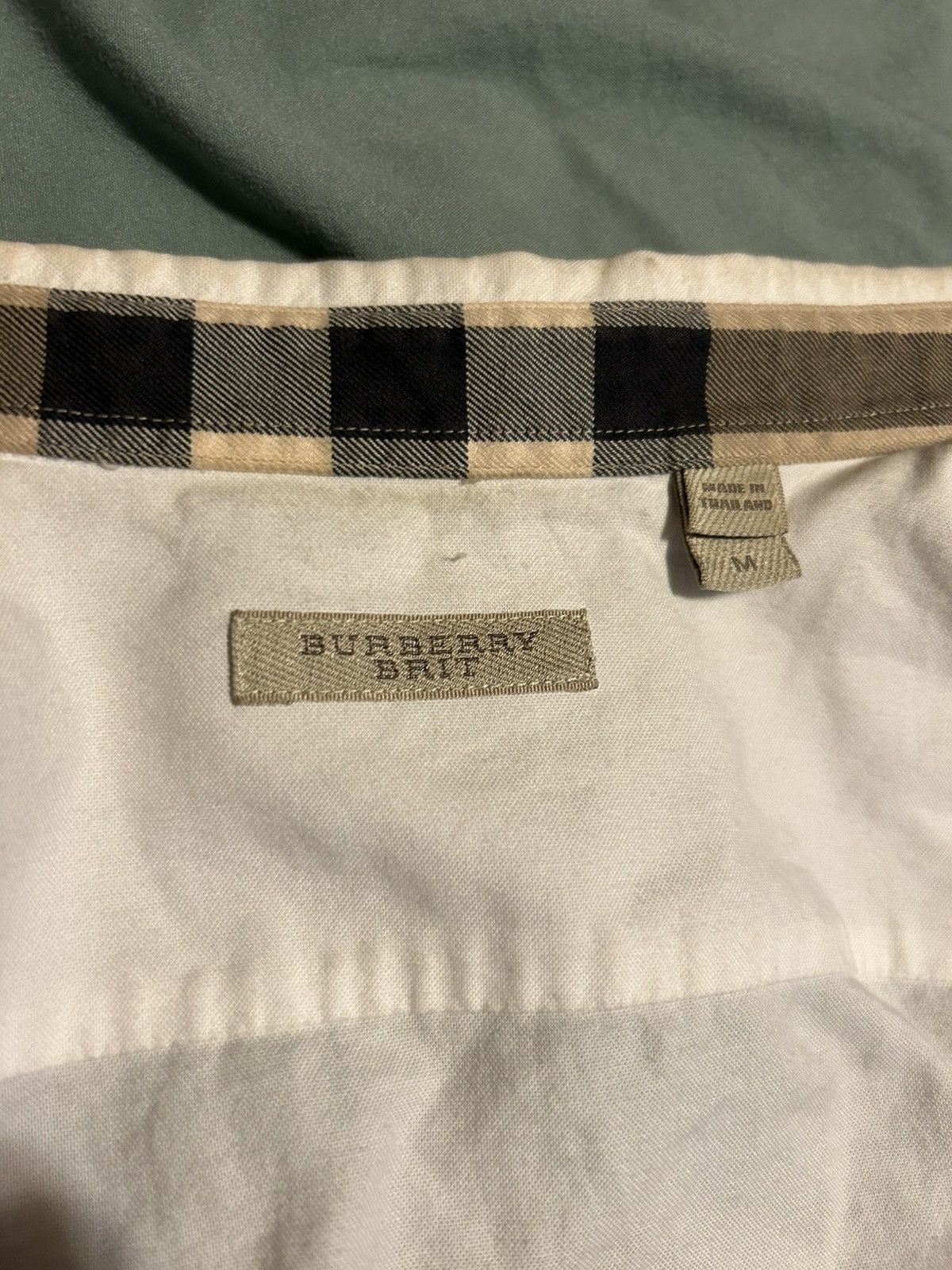 Burberry Burberry white button down Size US M / EU 48-50 / 2 - 3 Thumbnail
