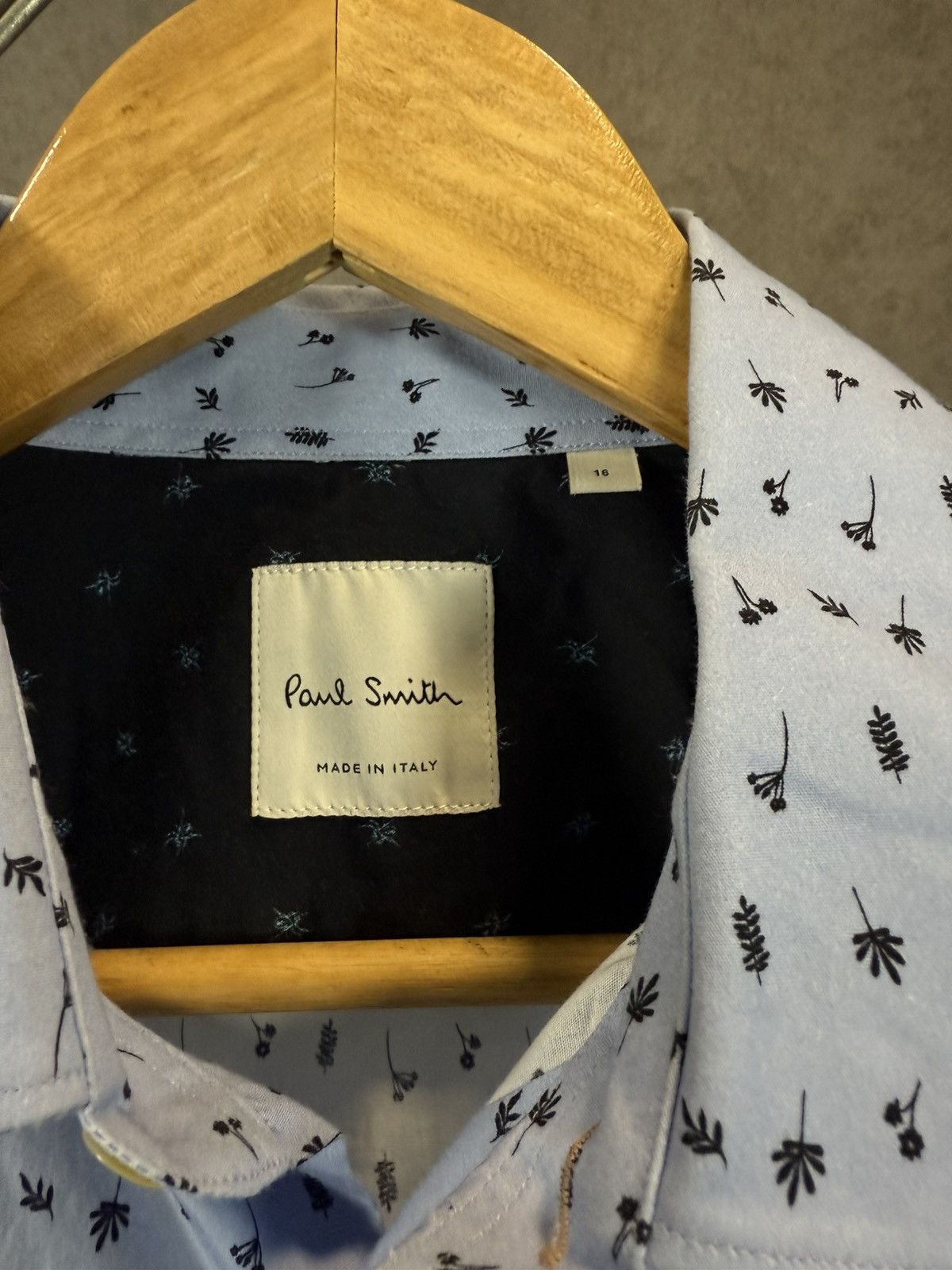 Designer × Paul Smith Paul Smith art designer shirt Size US L / EU 52-54 / 3 - 3 Thumbnail