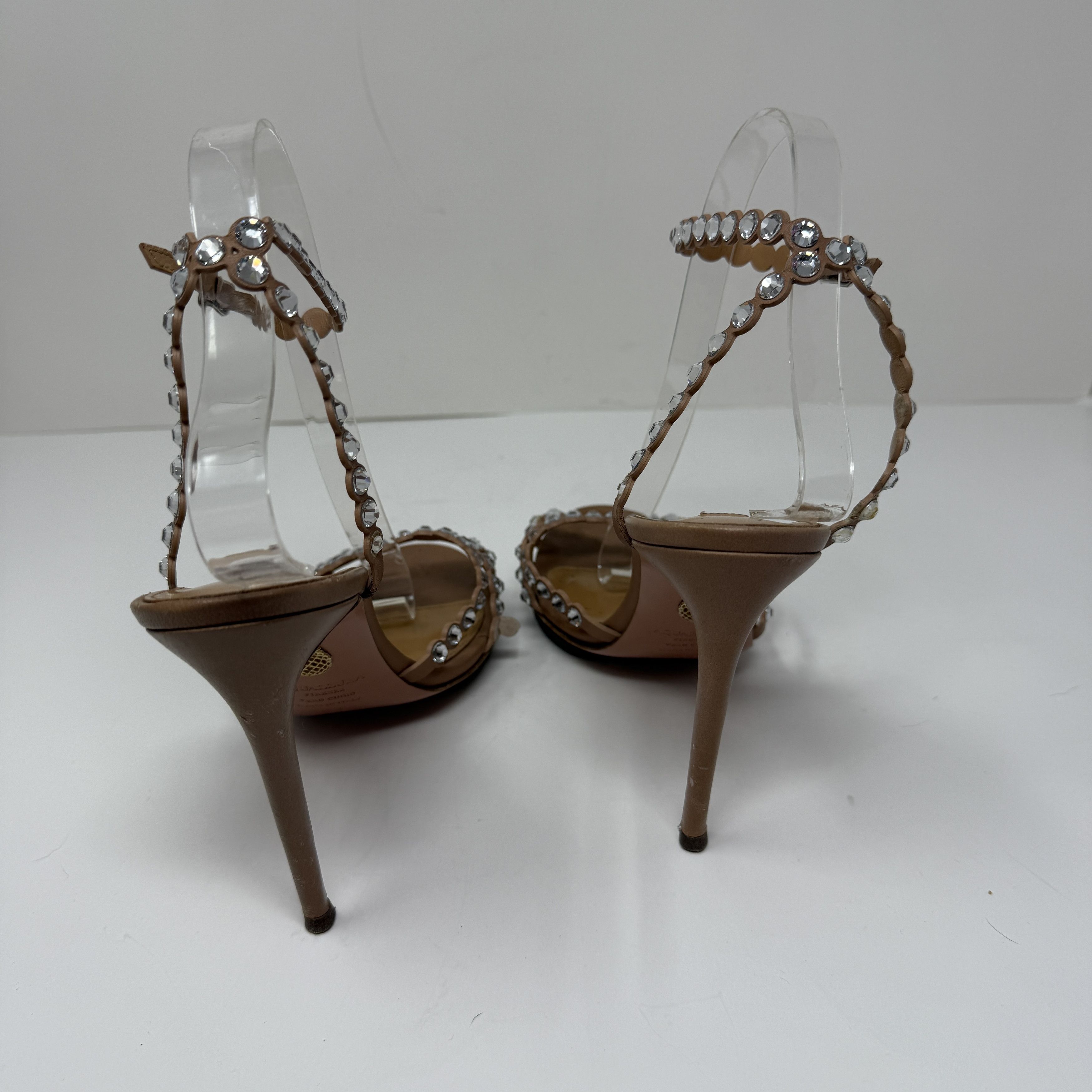 Aquazzura Aquazzura Tequila Crystal Jewel Rhinestone Size US 9.5 / IT 39.5 - 4 Thumbnail