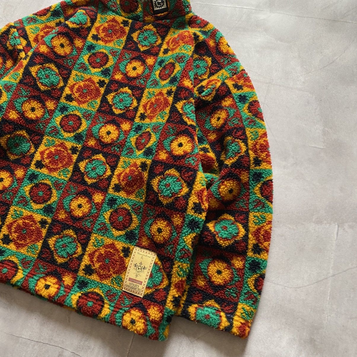 Gotcha × Vintage Vintage 90s Gotcha Quicksilver Billabong Vibe Fleece Surf Size US L / EU 52-54 / 3 - 2 Thumbnail