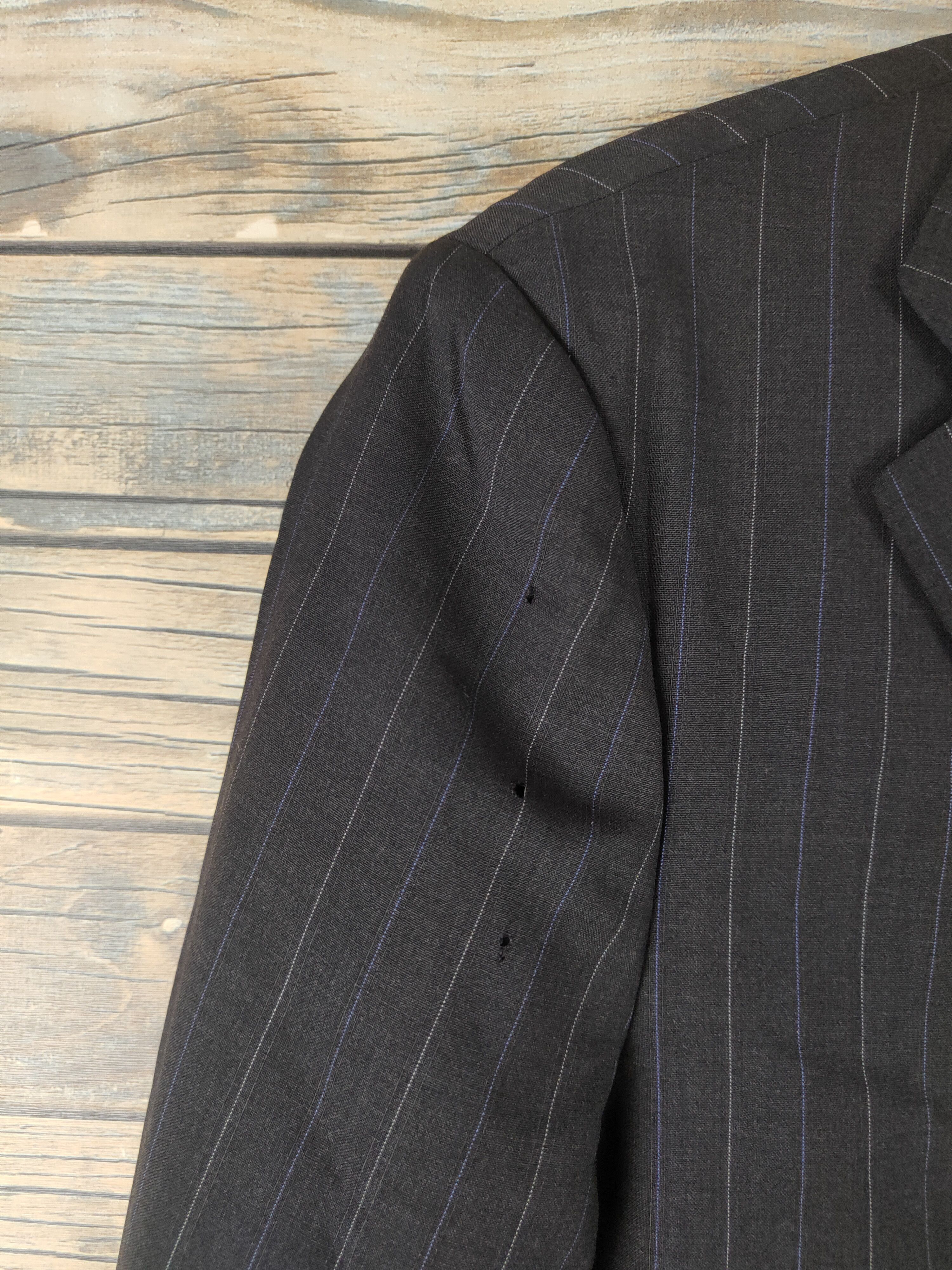 Ermenegildo Zegna × Vintage Vintage Ermenegildo Zegna-Fiera Black Blazers Size US M / EU 48-50 / 2 - 3 Thumbnail