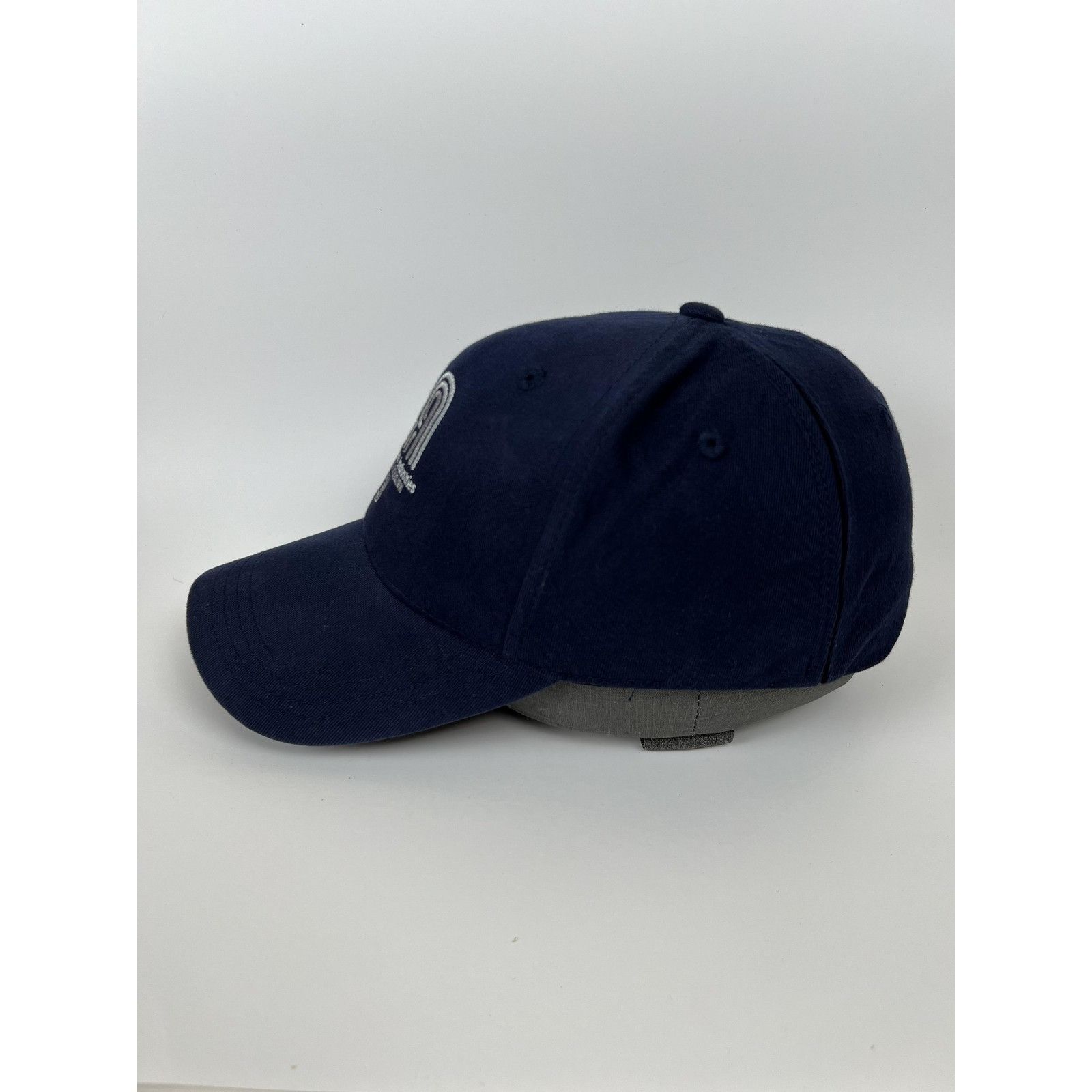 Mossimo Vintage Mossimo LA Hat Cap Fitted Mens One Size Navy Blue Y2 Size ONE SIZE - 3 Thumbnail
